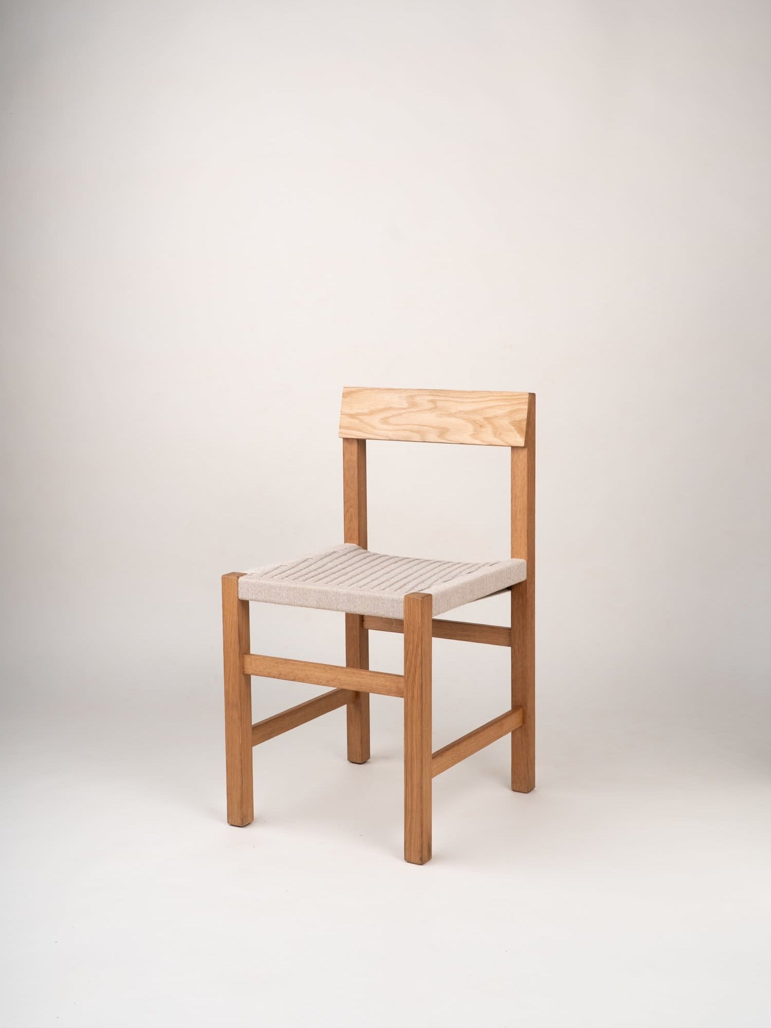 "Cadira.01" Hand woven oak chair by resmes. | The Oblist