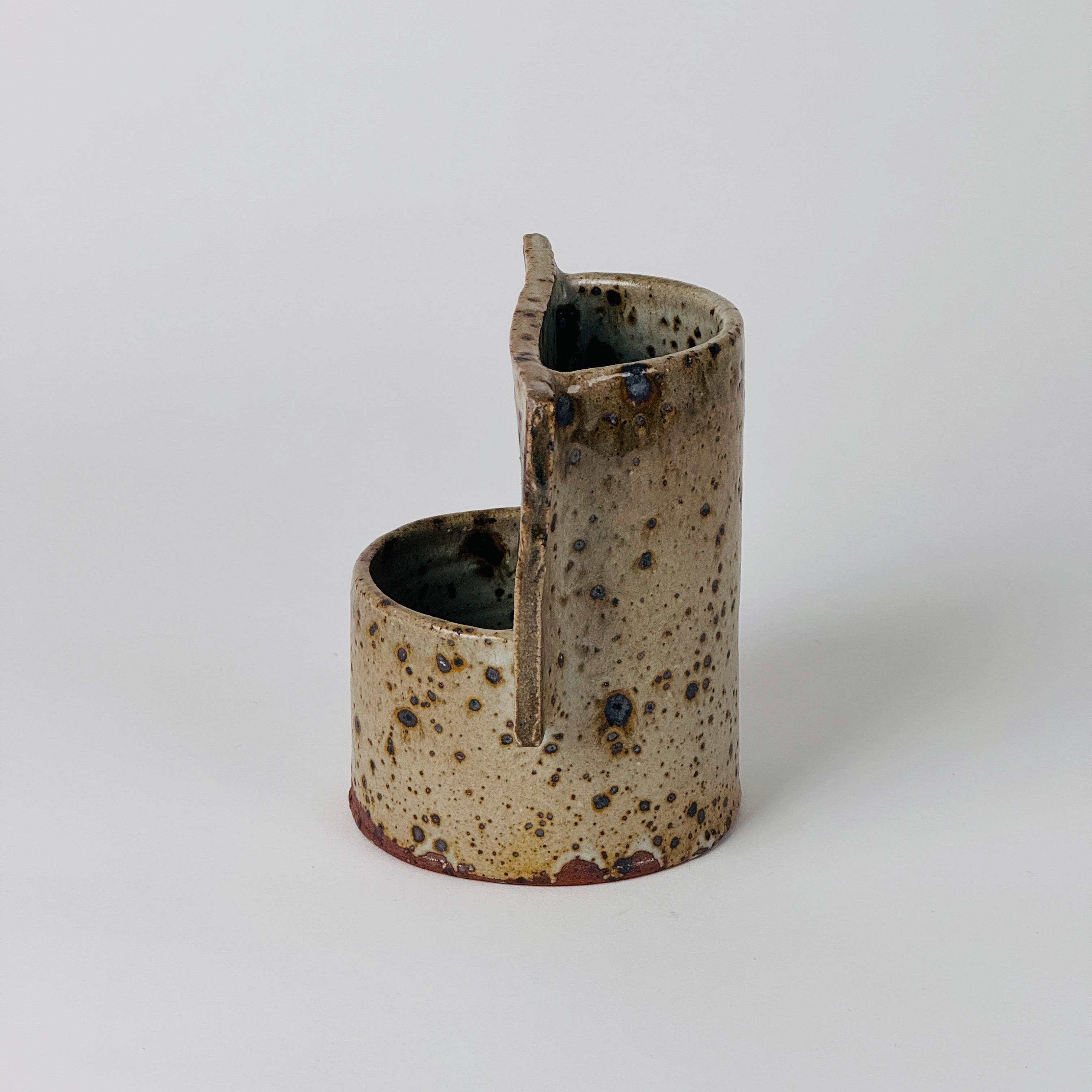 Geometric Vase by Gustave Tiffoche — close-up