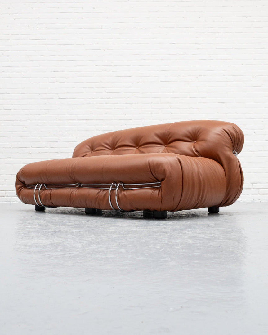 Cassina Soriana Two-seater Sofa by Afra & Tobia Scarpa