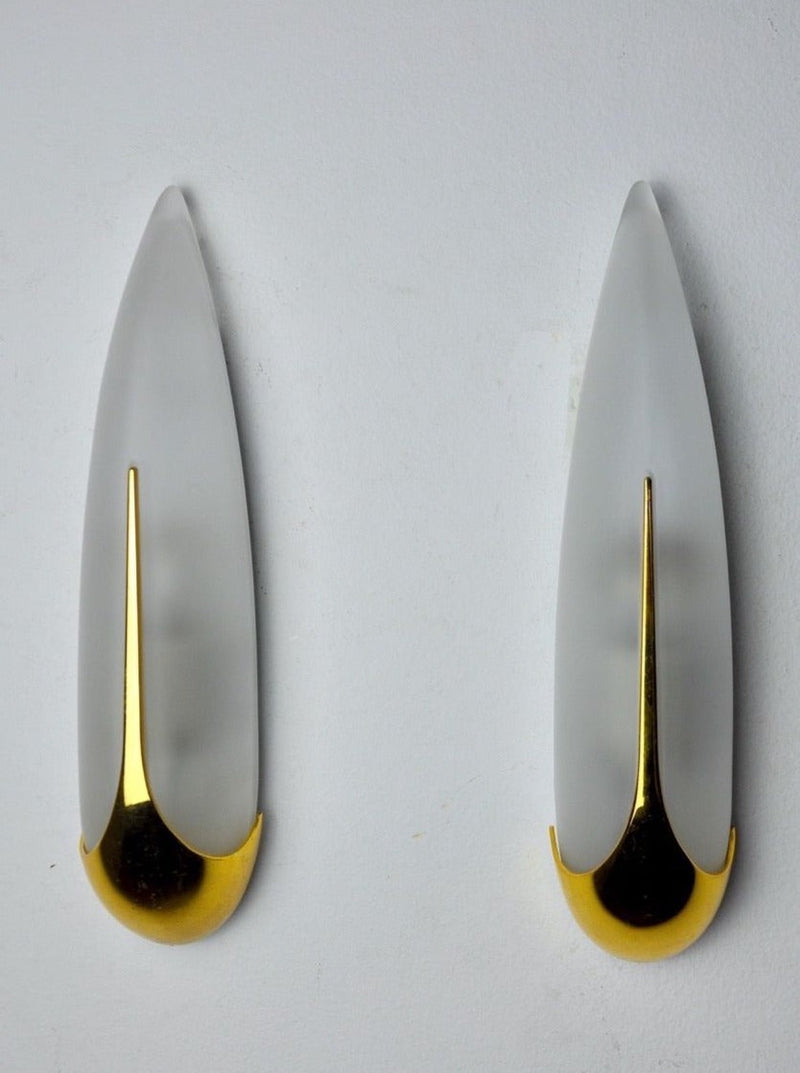 Pair of "ears of corn" Sconces by Idearte 1980 — detail view