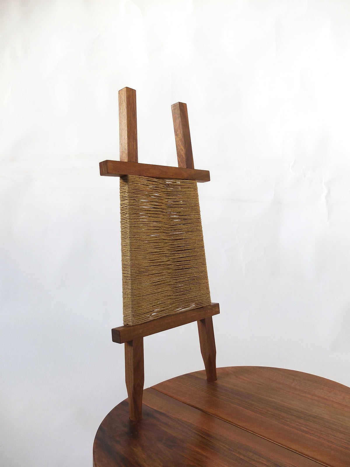 'Wilson' Wallnut-rope Chair — in context
