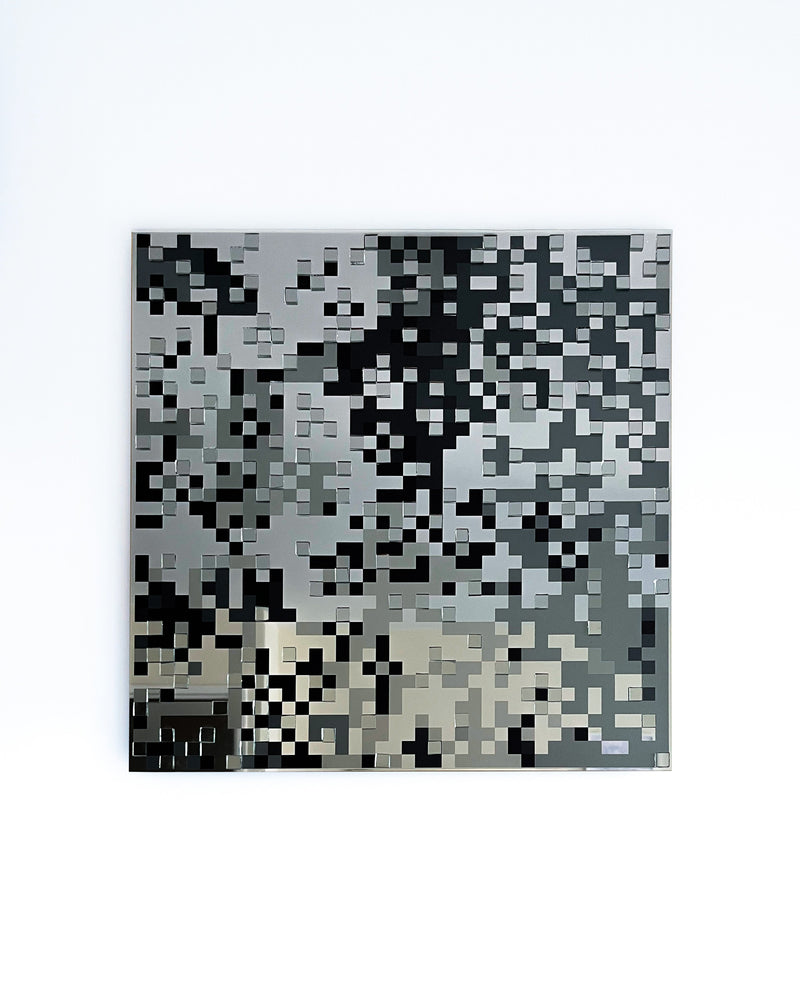 Sculpture miroir minimalisme - PIXEL by Paul Gallaud Studio | The Oblist