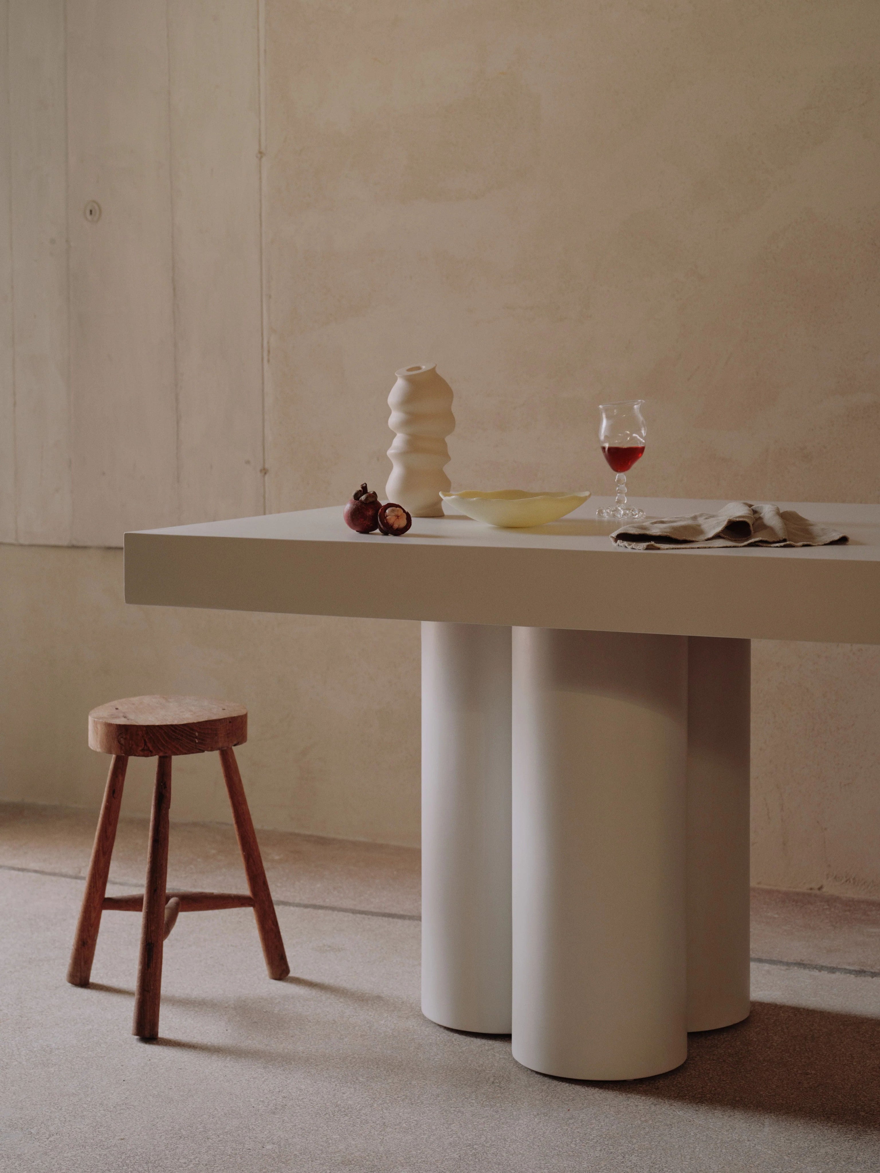"Bellini" Dining Table — side angle