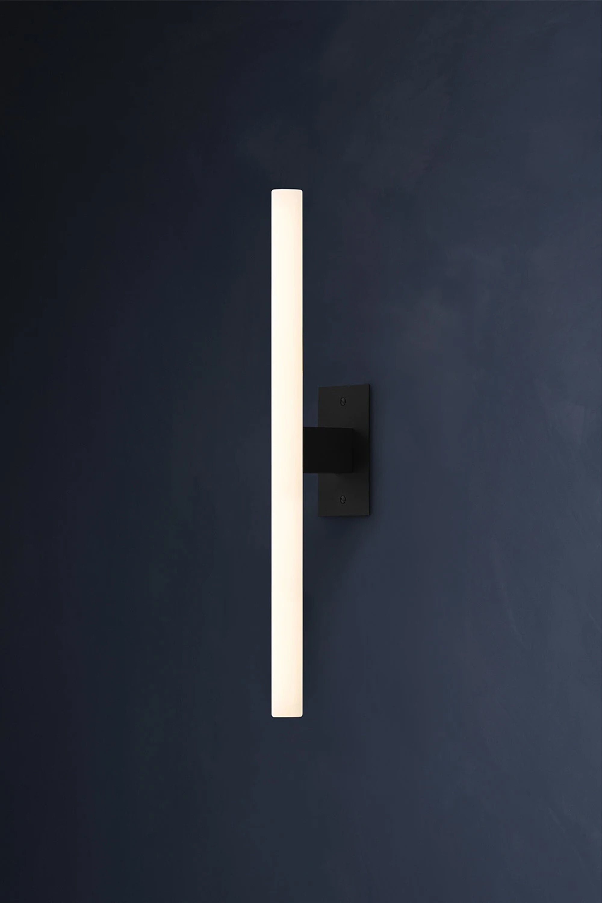 NEA WALL PLATE 50 — mounted on dark wall in modern setting