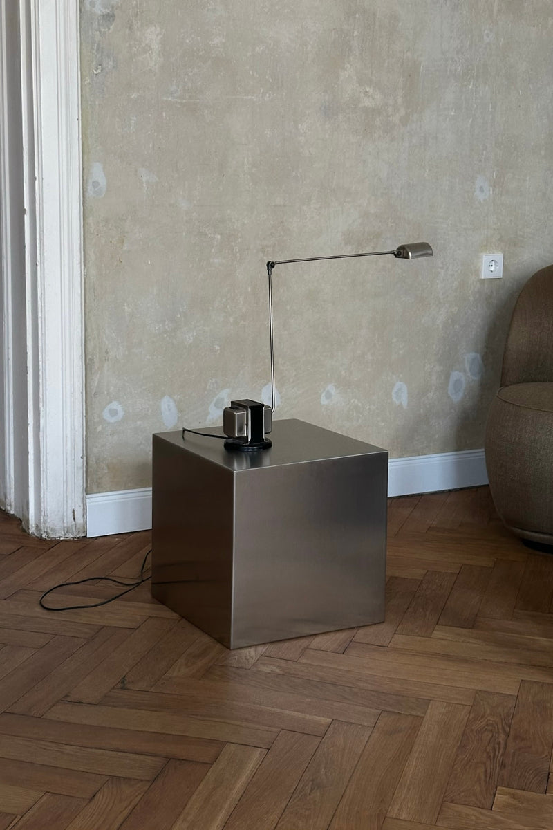 'NOSTALGIA' stainless steel cube by CARRARA Studio | The Oblist
