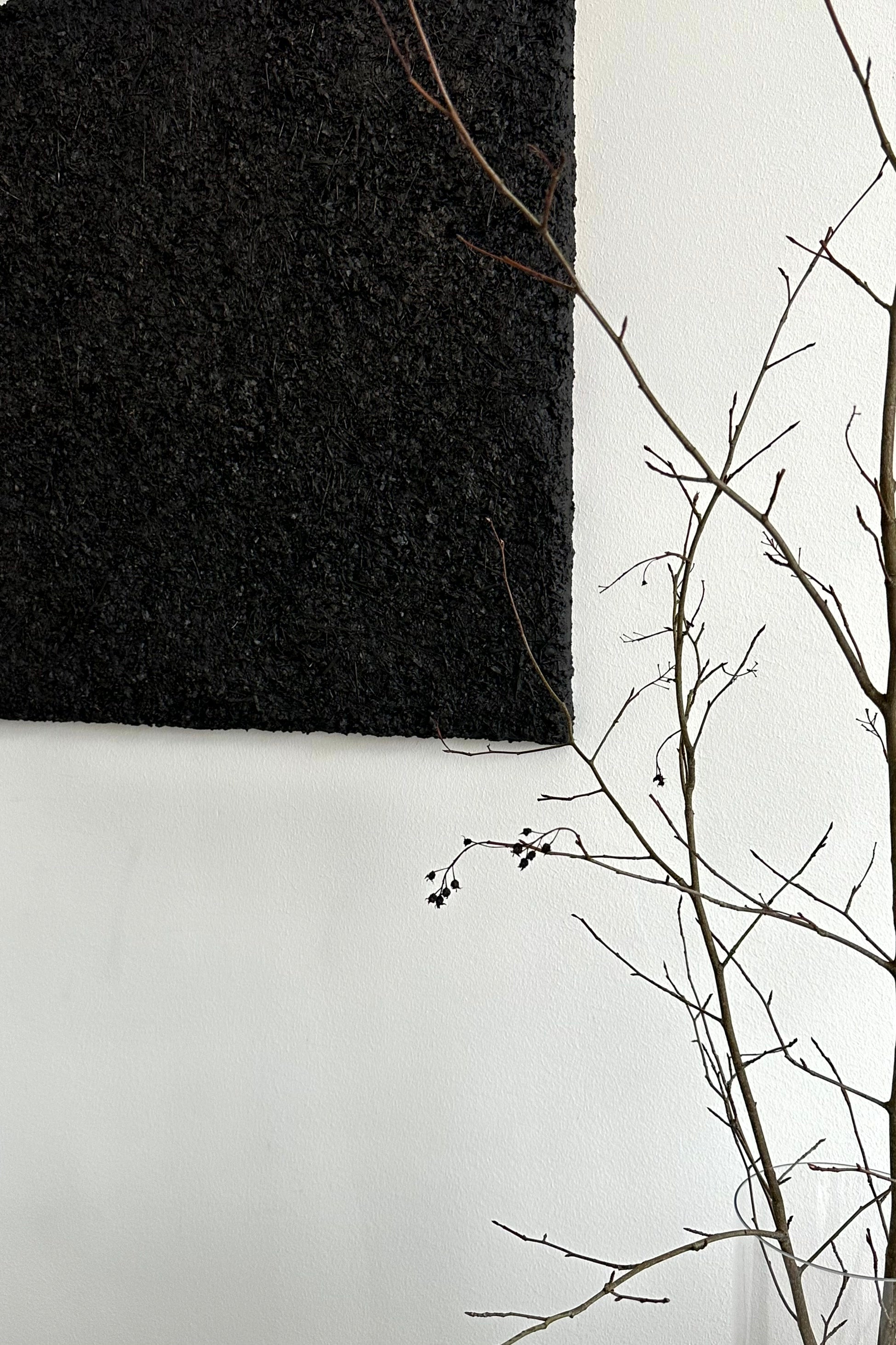 'ARCHE 01' sculptural wall art — alternate view