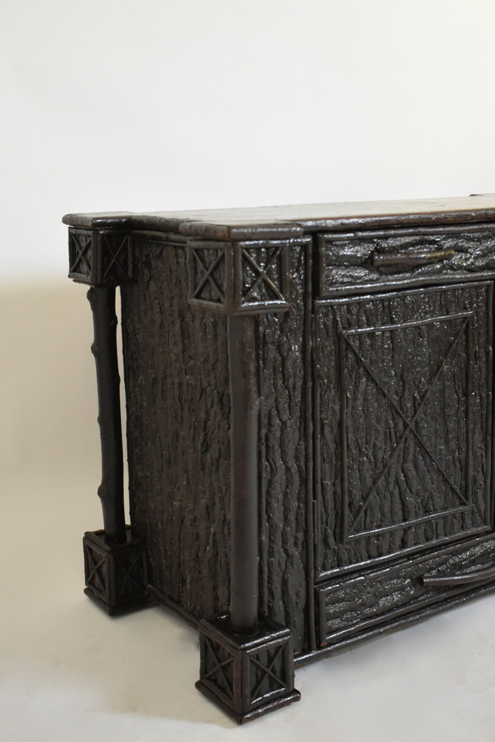 Foret Noire Chest of Drawers, XIXth c. — close-up