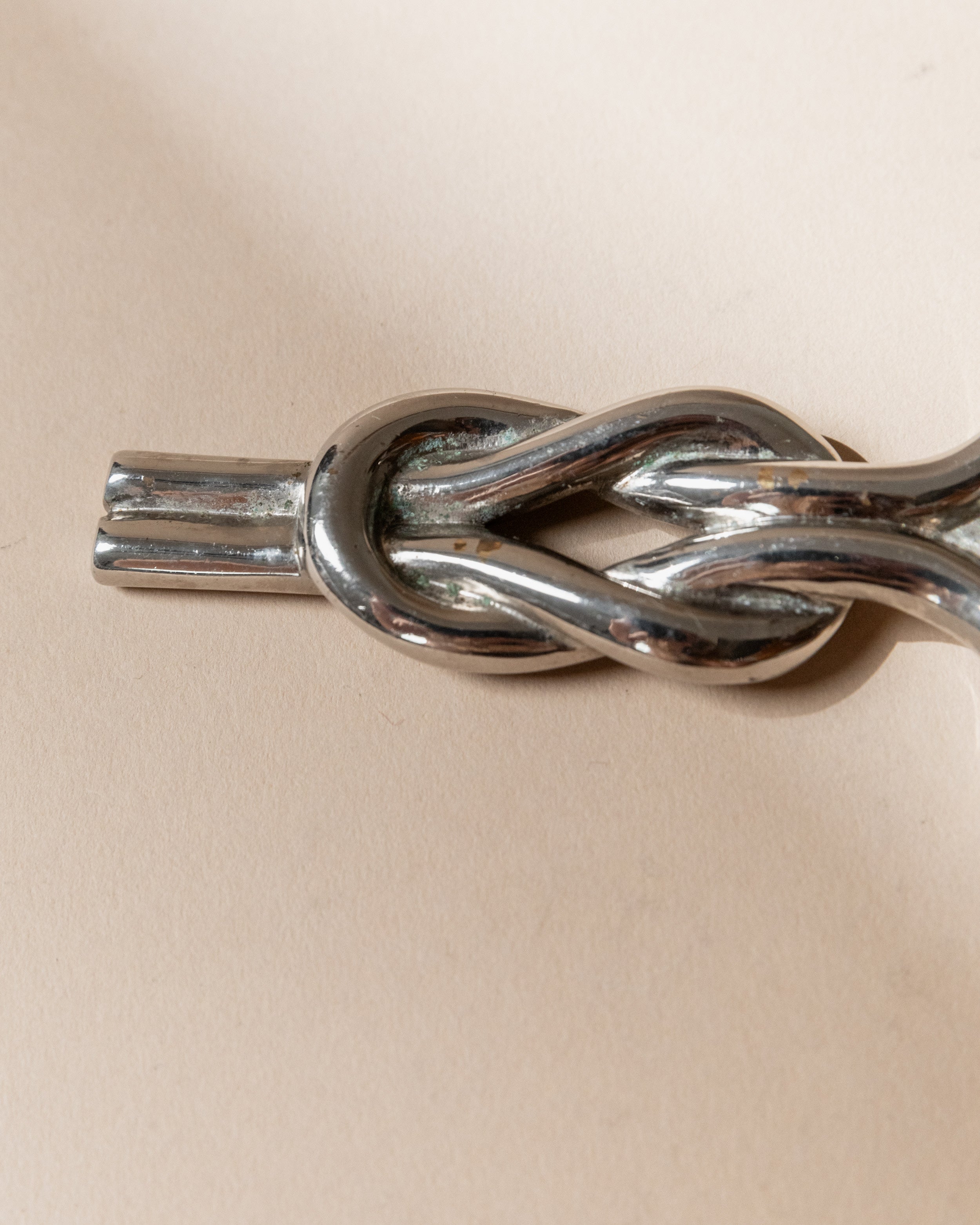Ouvre-bouteille plaqué argent, Italie, années 1960