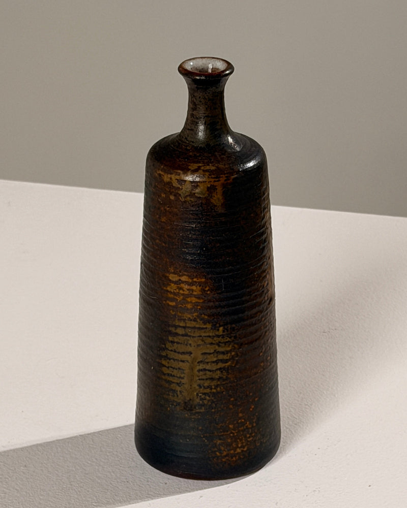 Stoneware Soliflore Vase by Figuresdesign | The Oblist — dark earthy tones