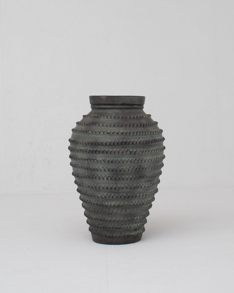 Mid-Century Terracotta Vase from Partenon Manufacture by Malata Antwerp | The Oblist