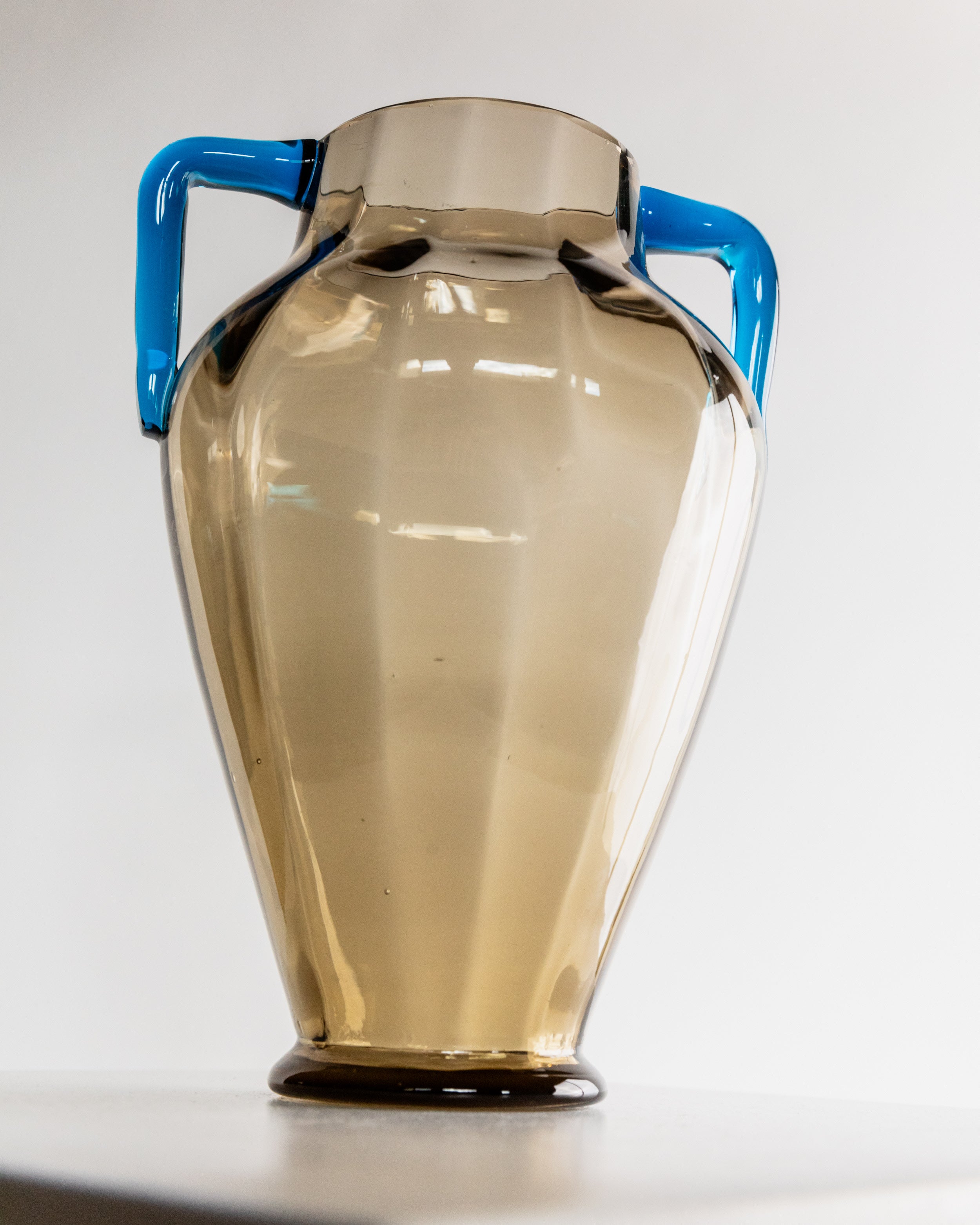 Murano Glass Vase, Amphora Shape, Italy 1960s