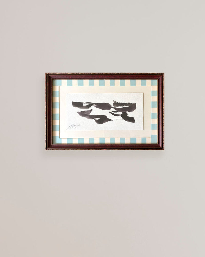 Púrpura' Painting by Paula Piquet | The Oblist — framed artwork, contemporary design