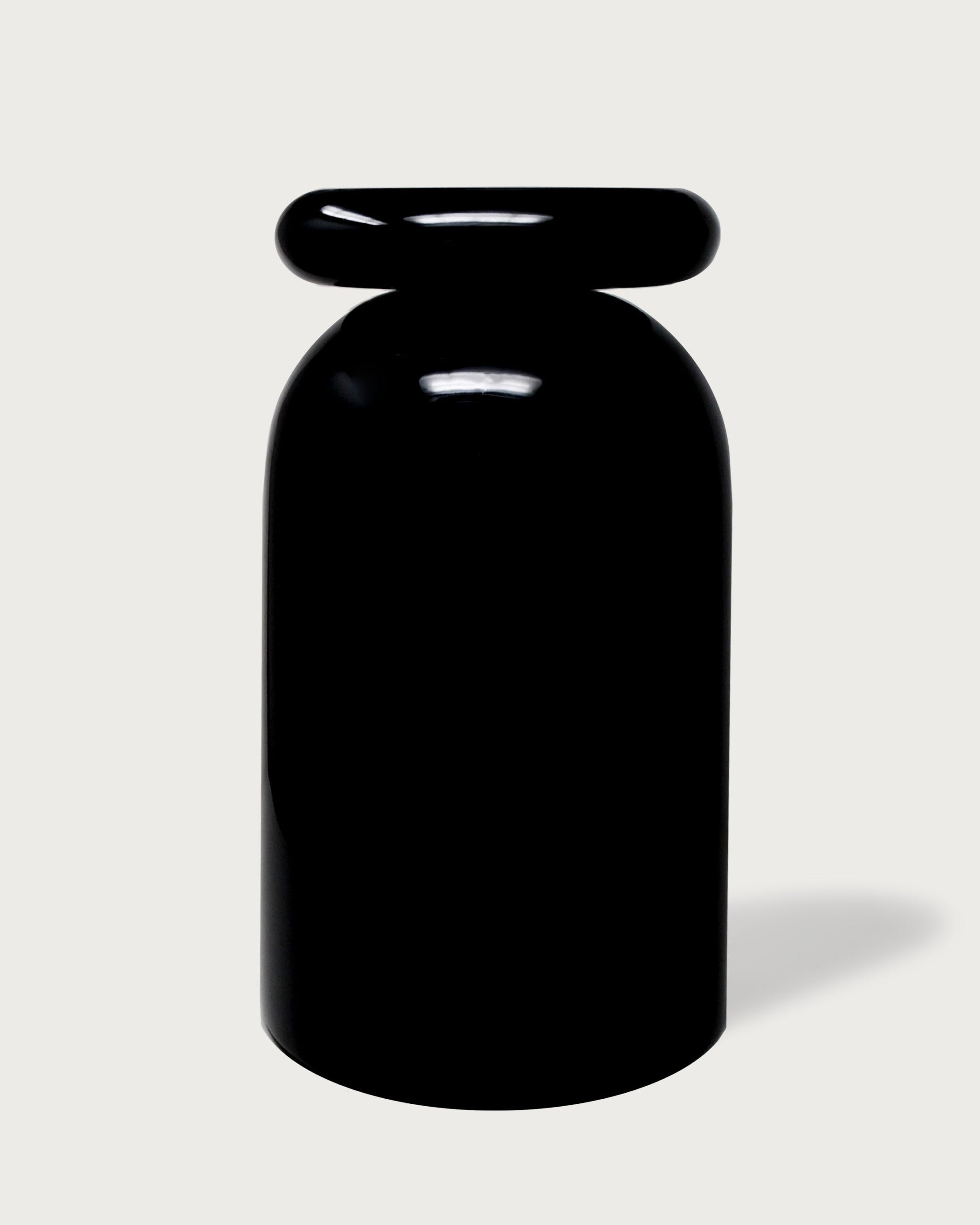 Tabouret/ Table d'appoint Cult, Bois Laqué