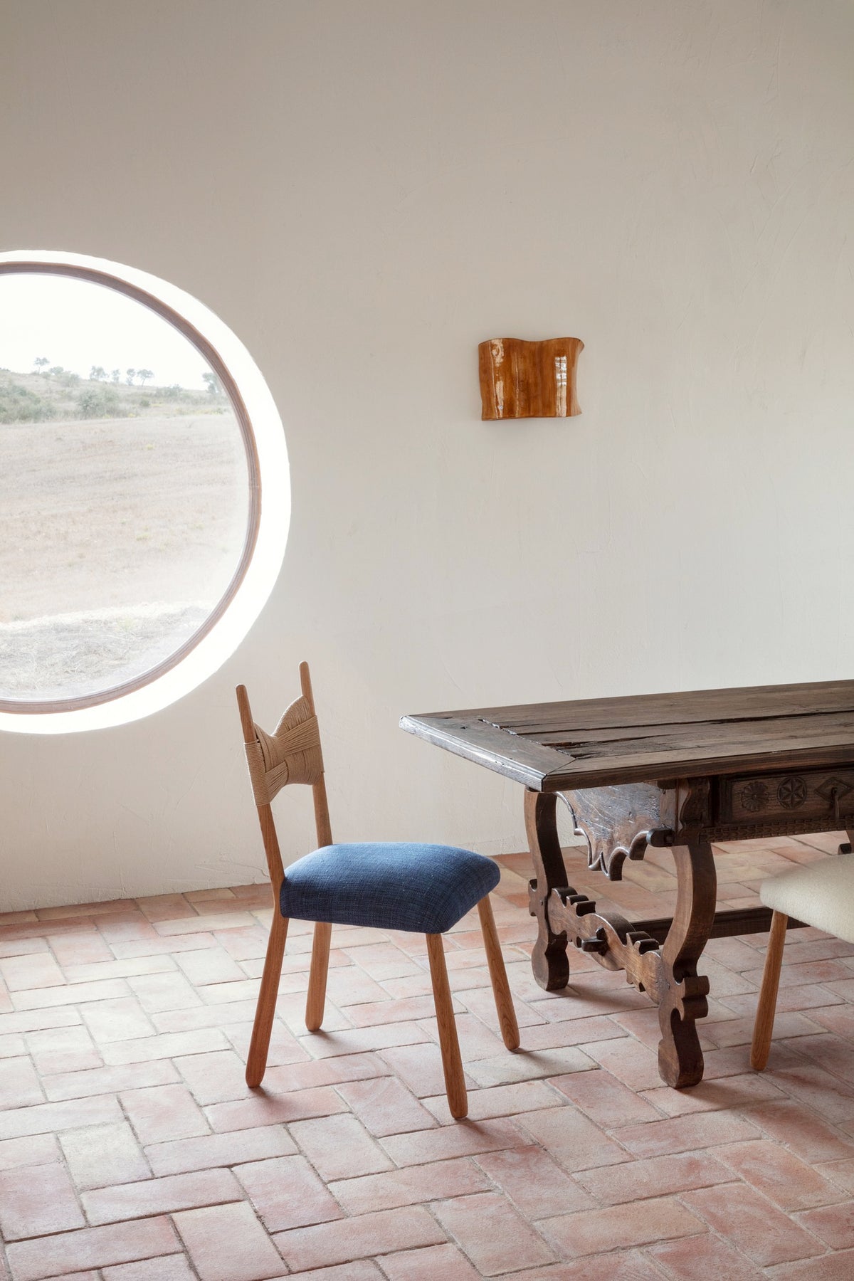 Papel - artisanal ceramic wall light — view 10