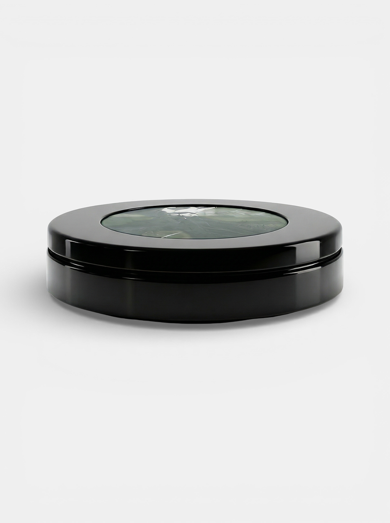Yoyo Black And Avocado Marble by Marbera | The Oblist