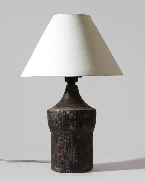 Textured Ceramic Table Lamp by Vintage Stories | The Oblist