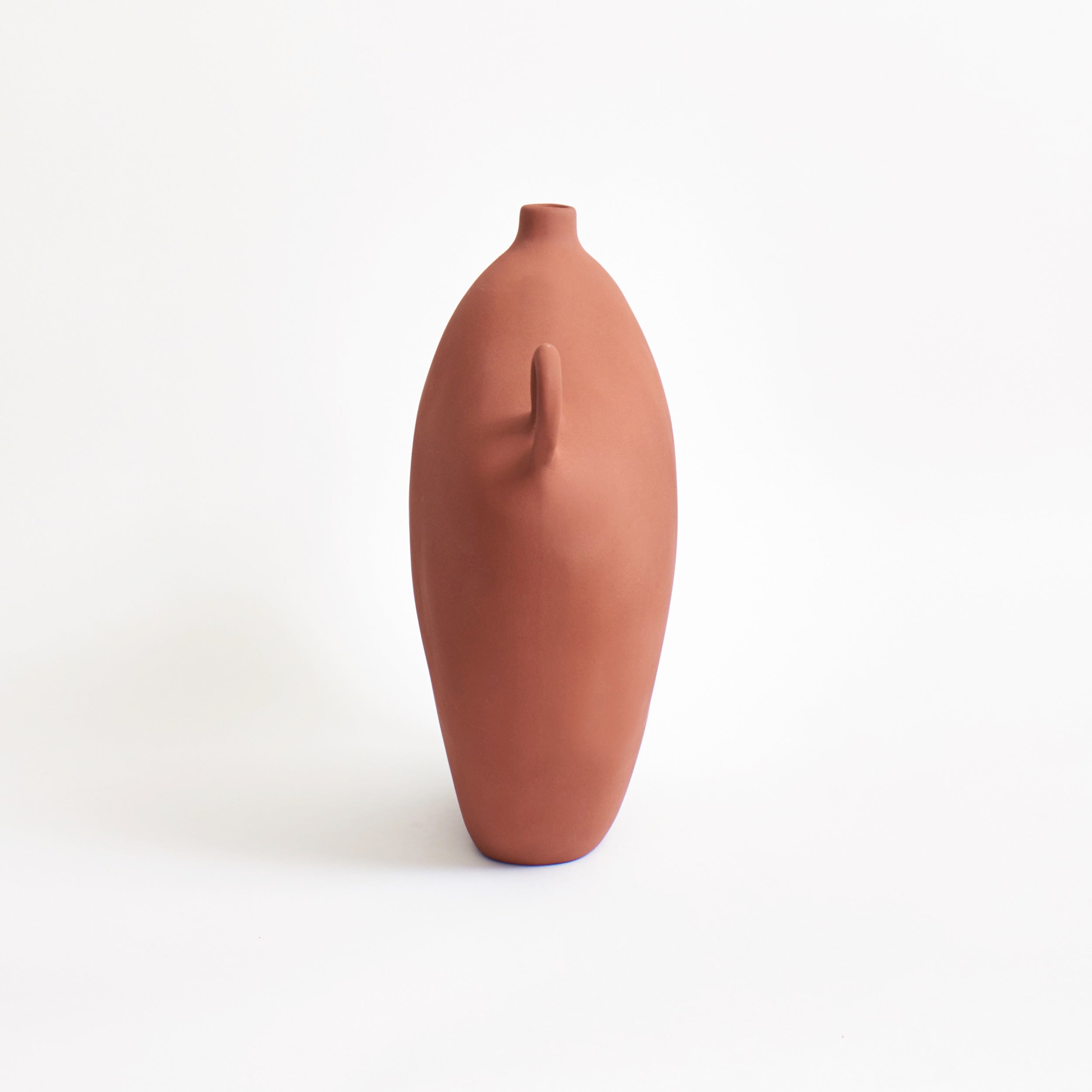 Maria Vessel - Midnight Blue — back view highlighting smooth ceramic surface