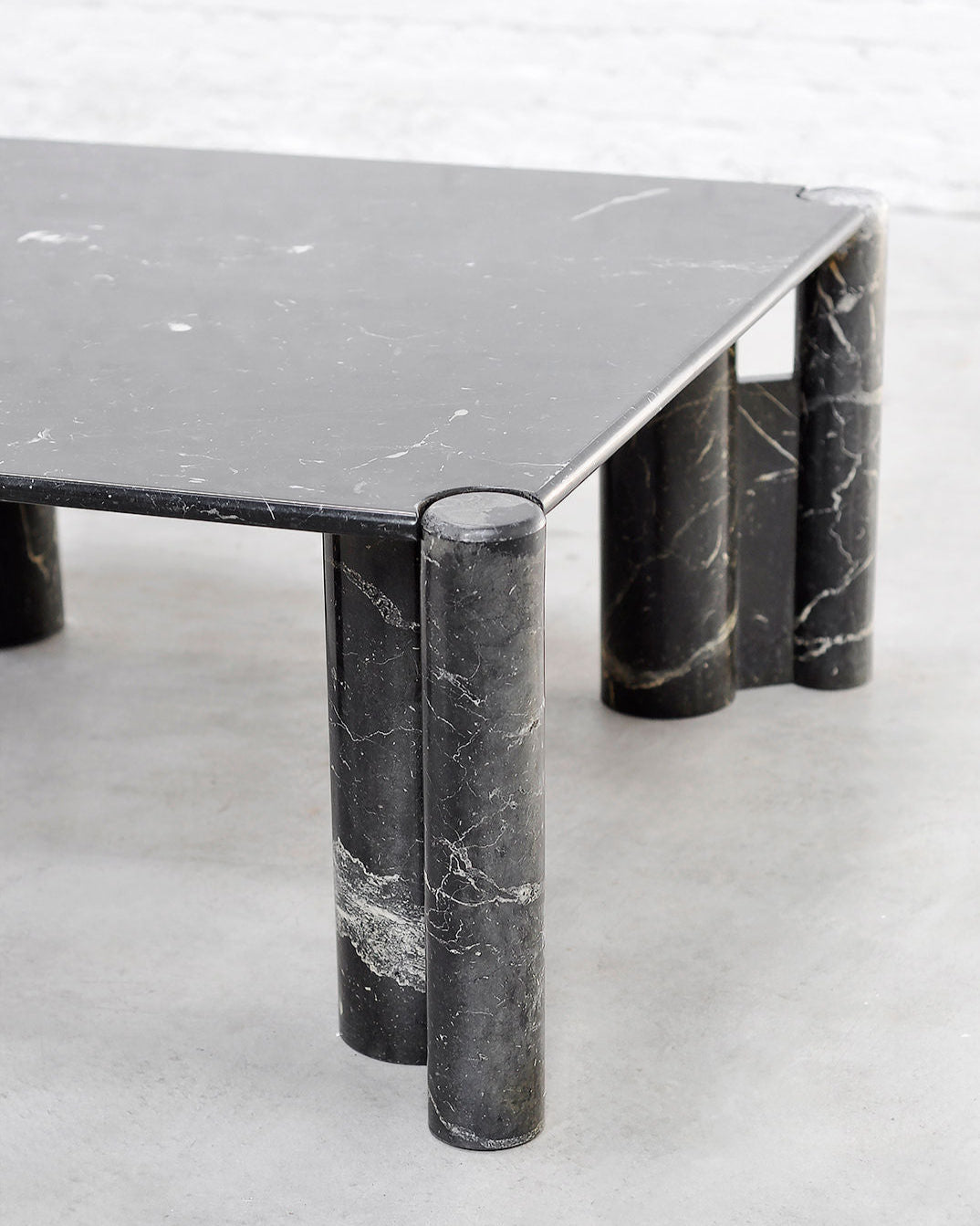 Marble Coffee Table In The Style Of Gae Aulenti, Italy 1960s