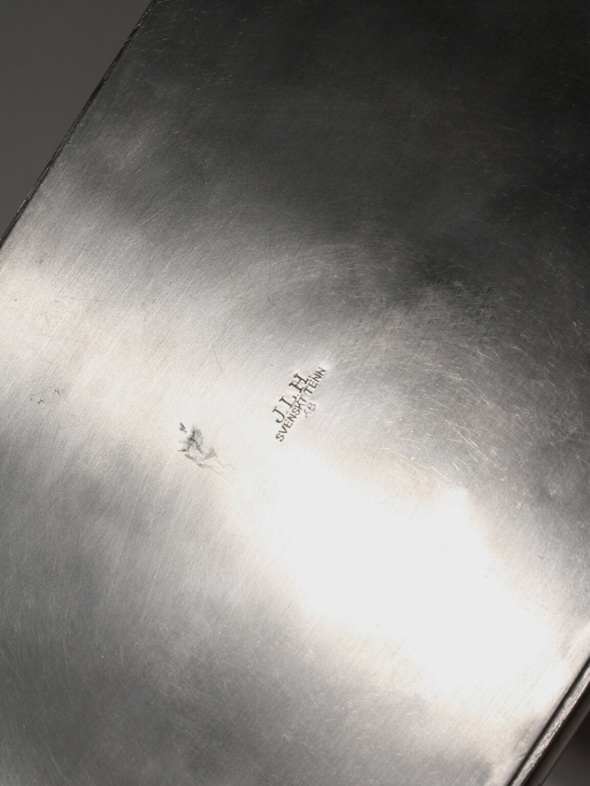 J.L. Hultman Art Deco Pewter Jewellery Casket, For Svenskt Tenn, 1930s — lifestyle setting