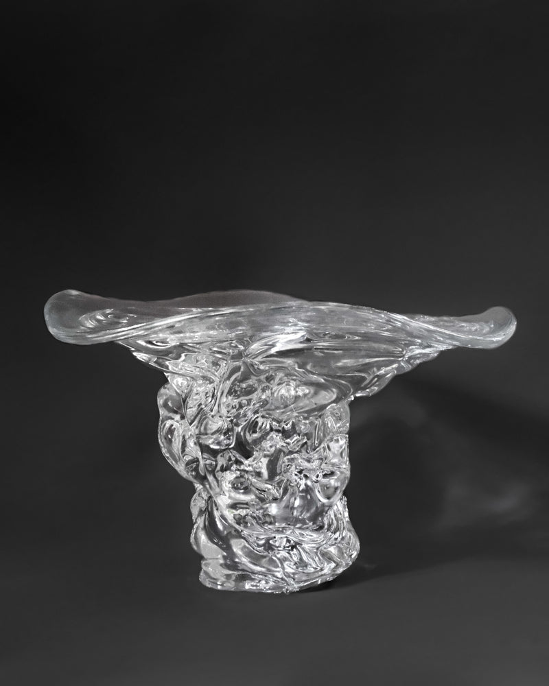 Blown Organic Platter by Szkło Studio | The Oblist