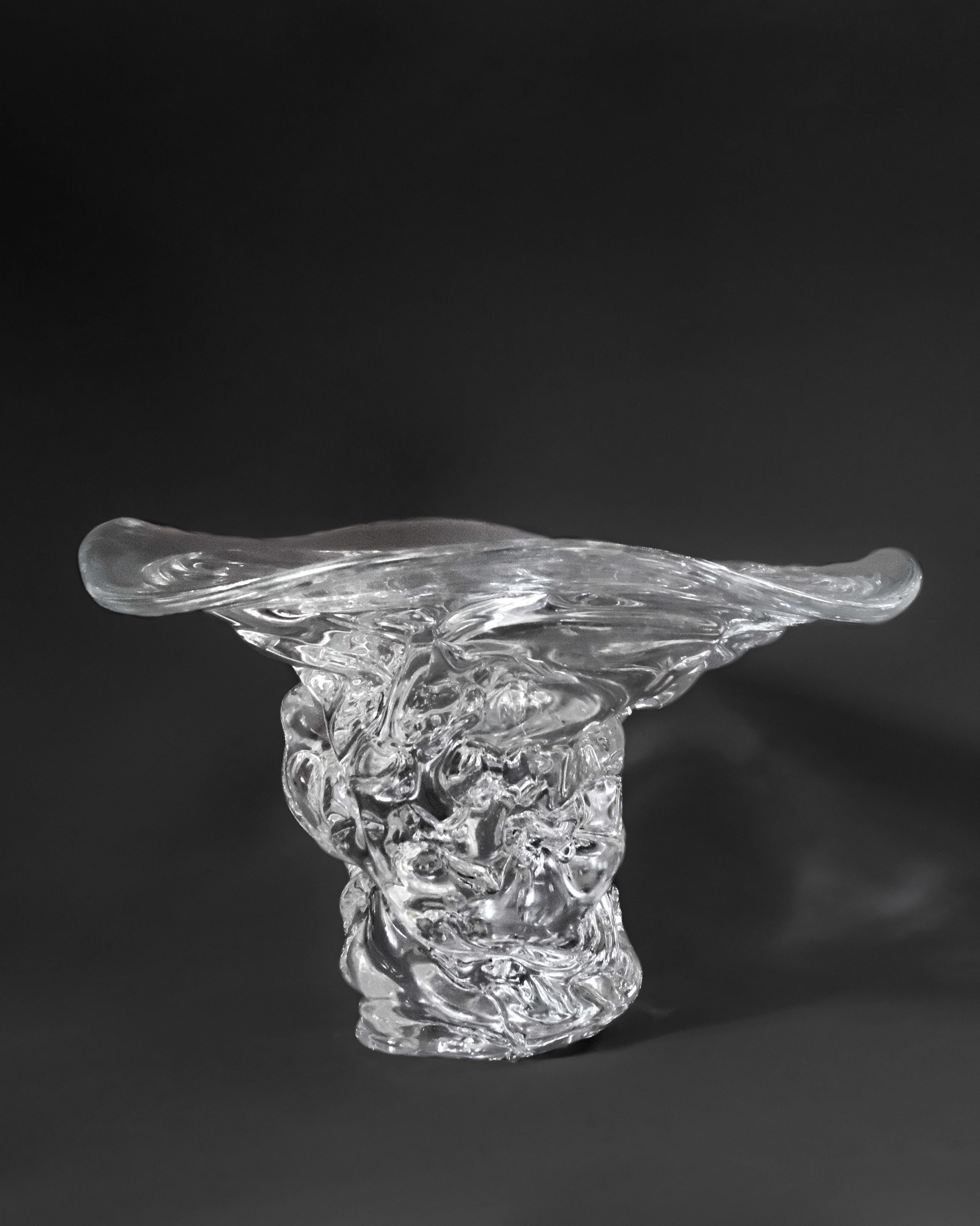 Blown Organic Platter by Szkło Studio | The Oblist