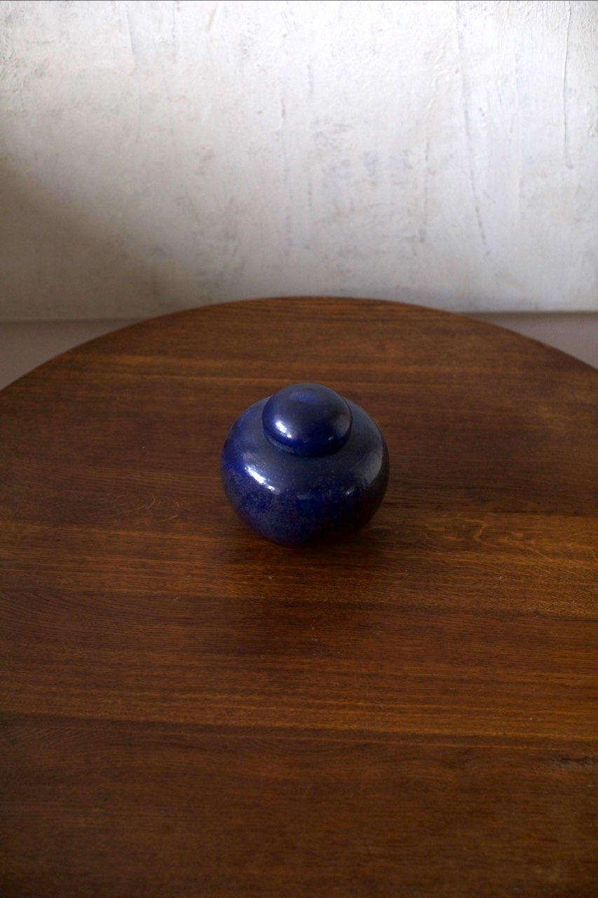 Ceramic Bowl — top view on wooden table
