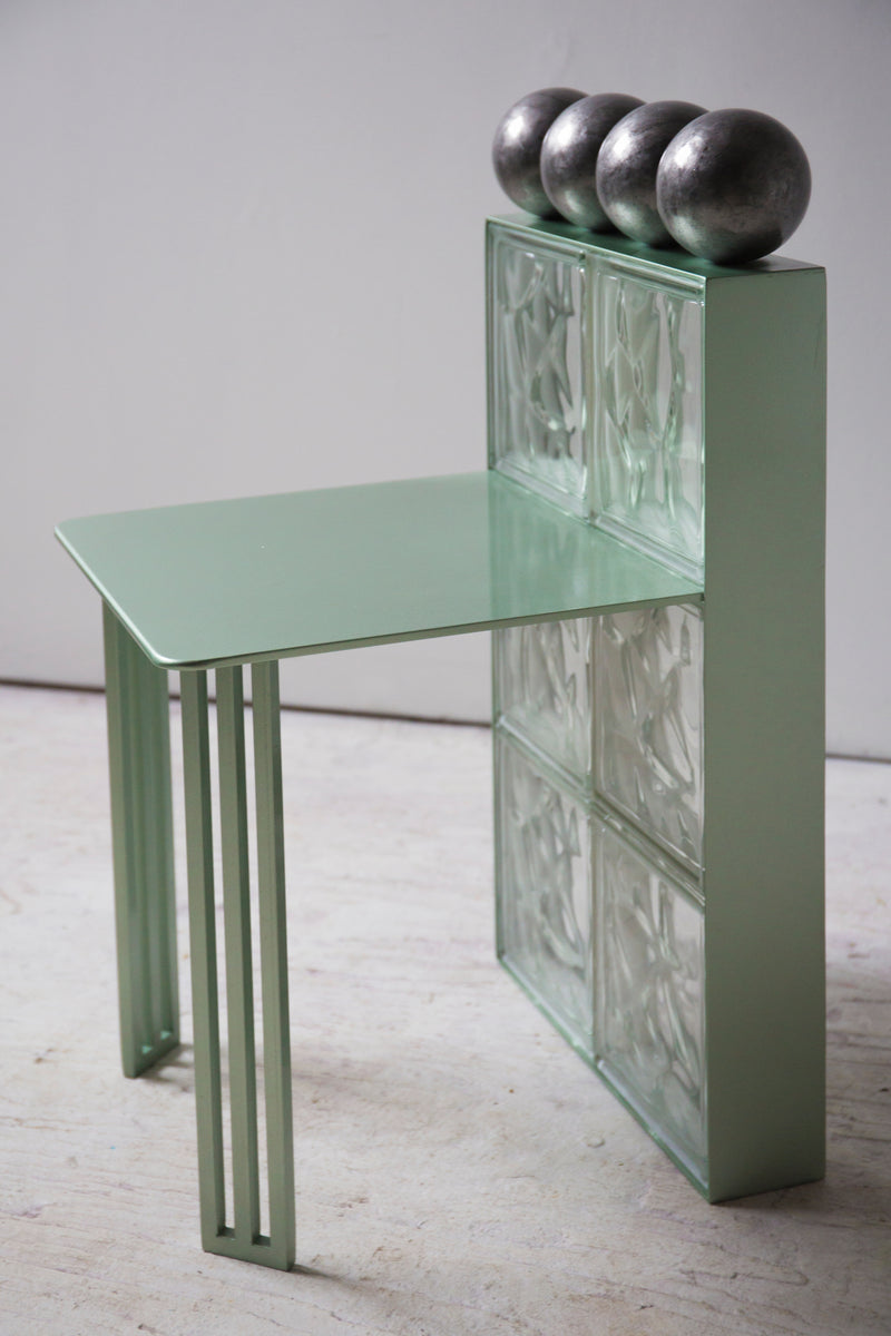 Radiant Bollard Chair — side angle