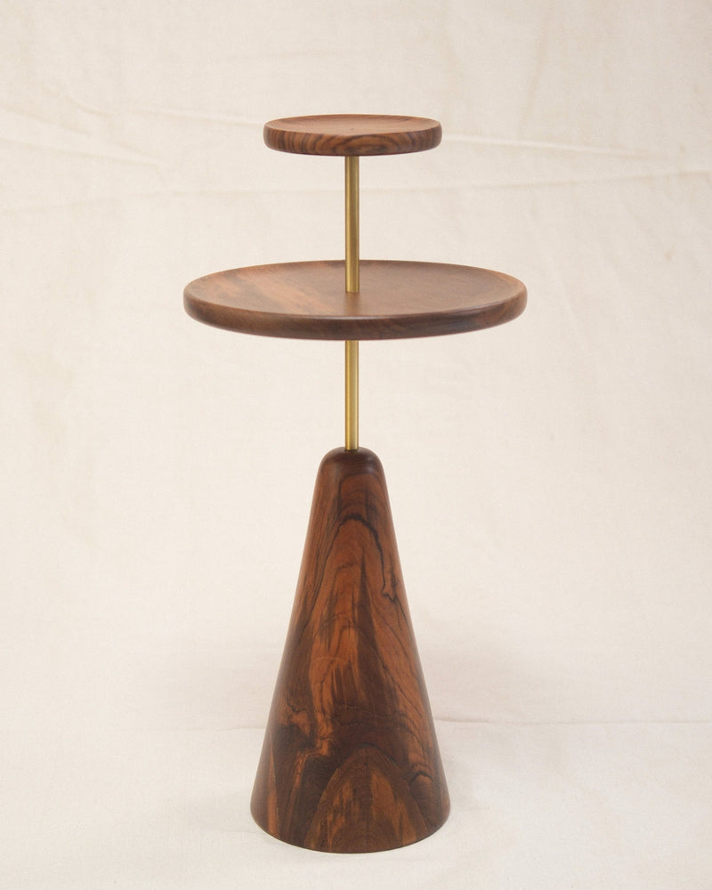Stak Side Table by Studio Indigene | The Oblist — handcrafted wood design