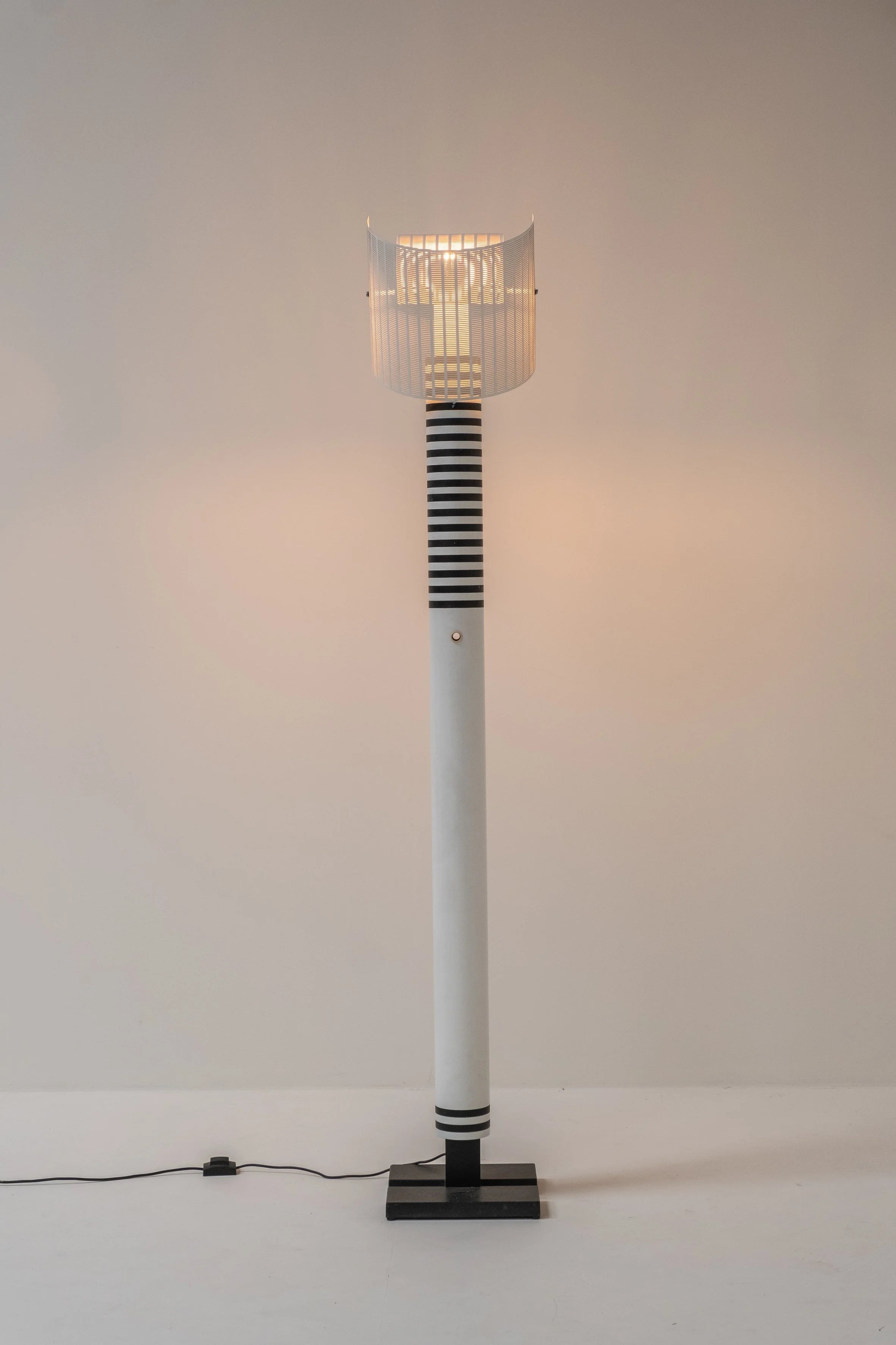 Shogun Floor Lamp by Mario Botta — side angle