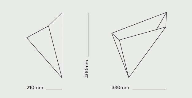 Applique Murale en Travertin "Préhistorique"
