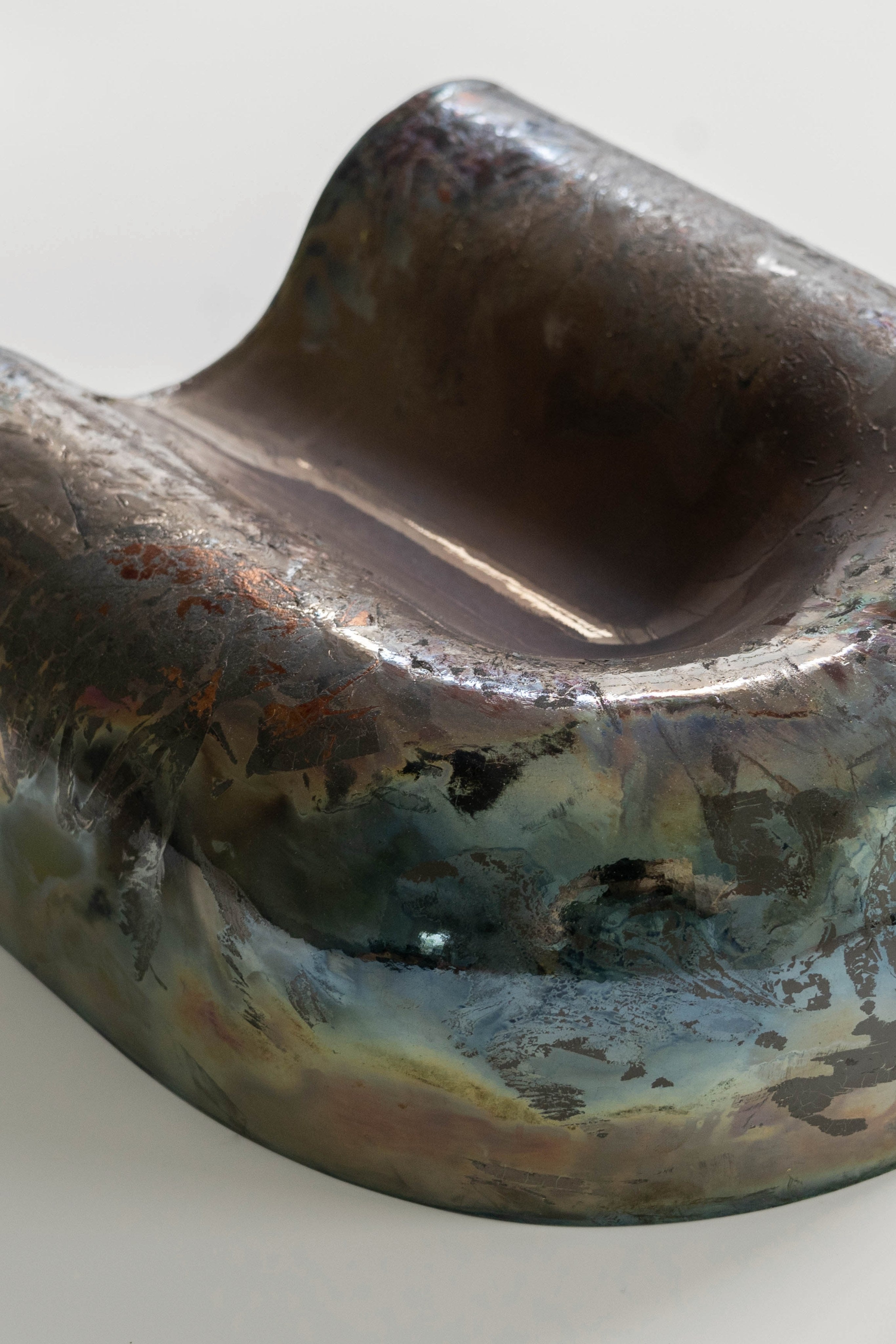 Onda Raku Copper — alternate view