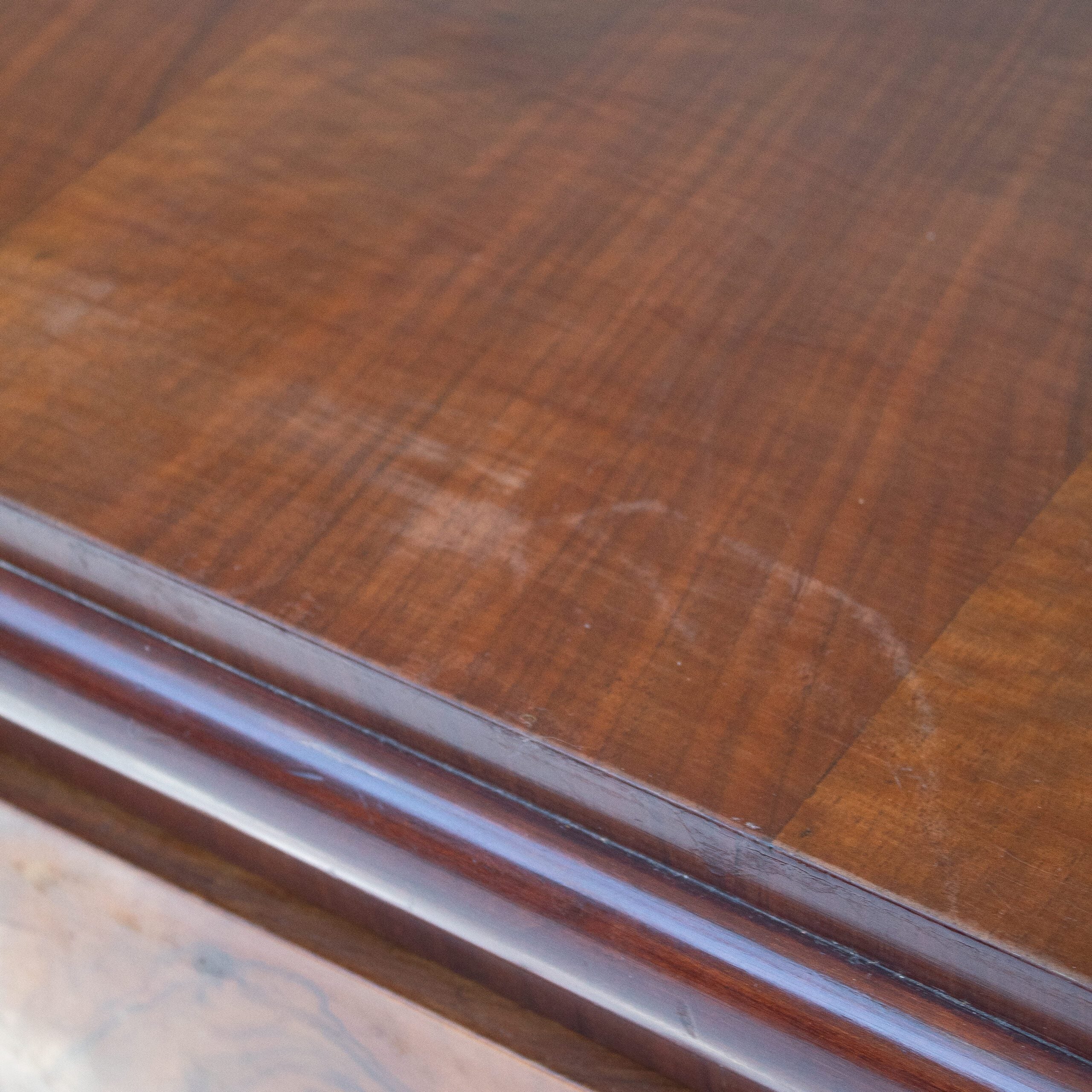 Art Deco Sideboard with Sculptural Veneer Pattern