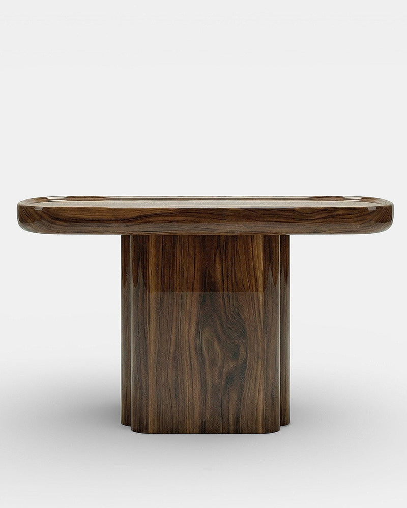 Ugo Wooden Console by Marbera | The Oblist — handcrafted walnut wood finish