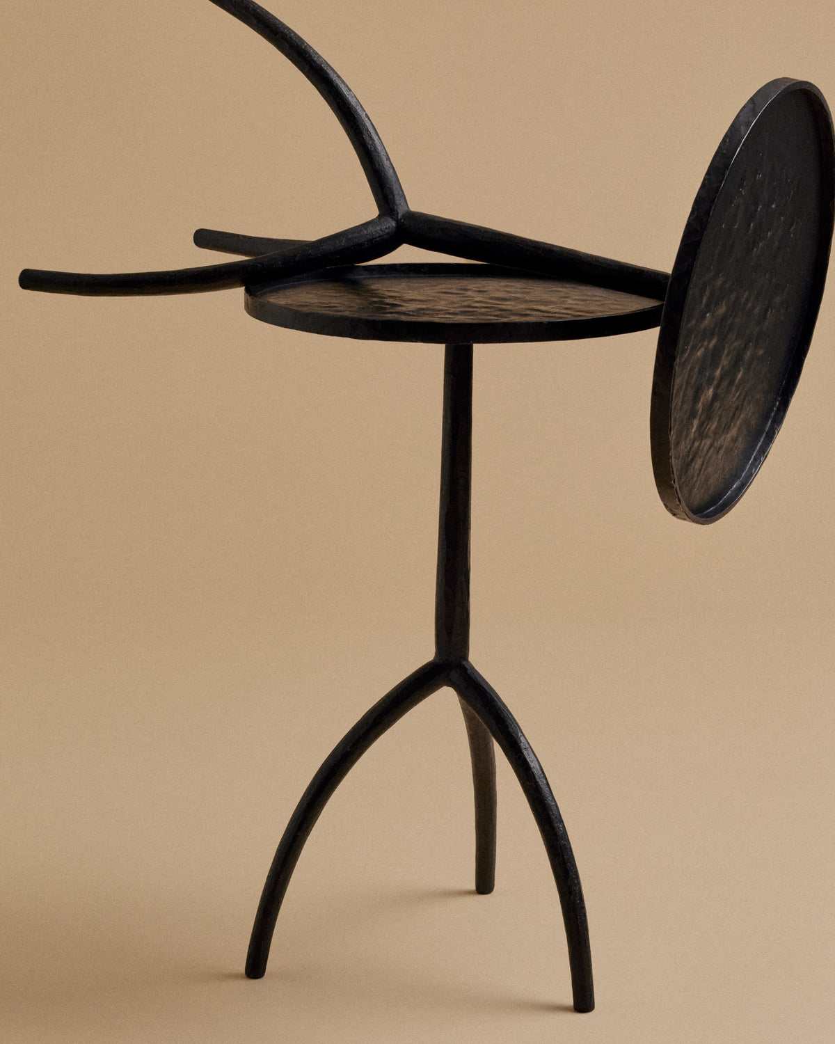 Brut Vol. I — Hand-Forged Iron Side Table — view 10