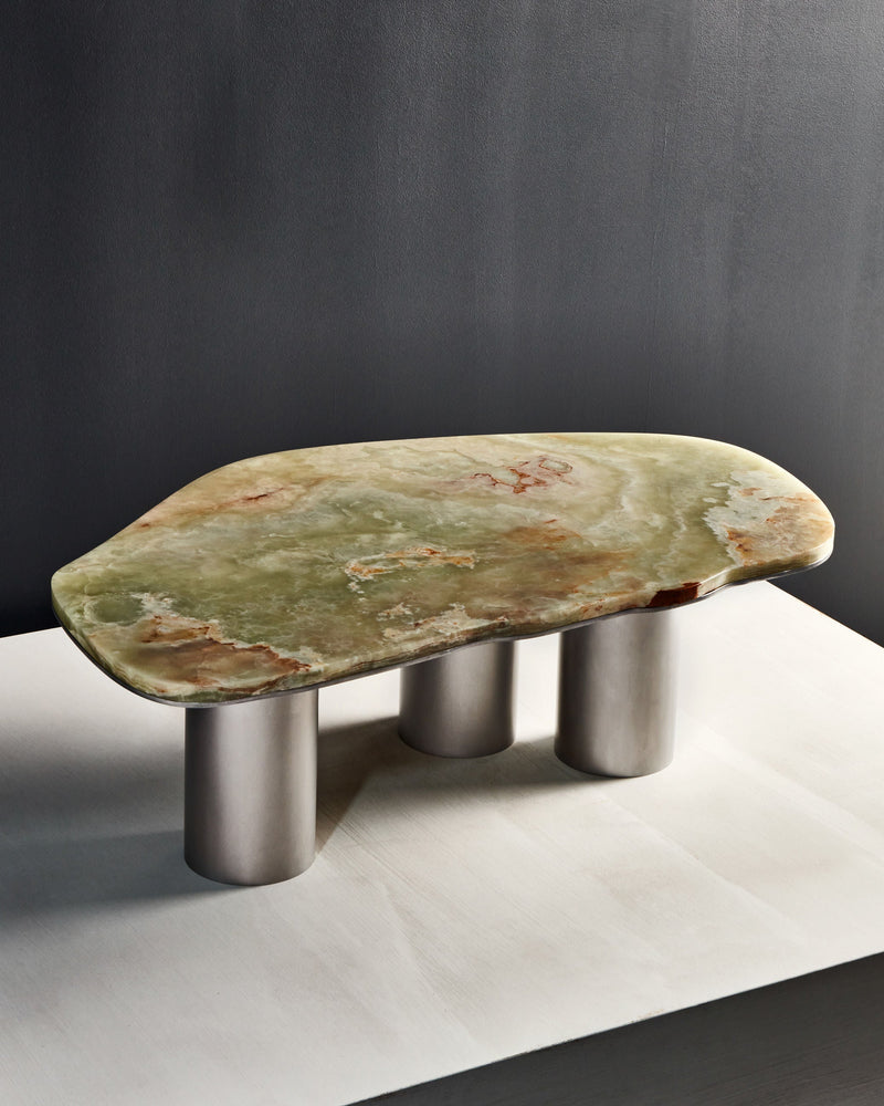'Oni' Onyx Marble Coffee Table by Slash Objects | The Oblist