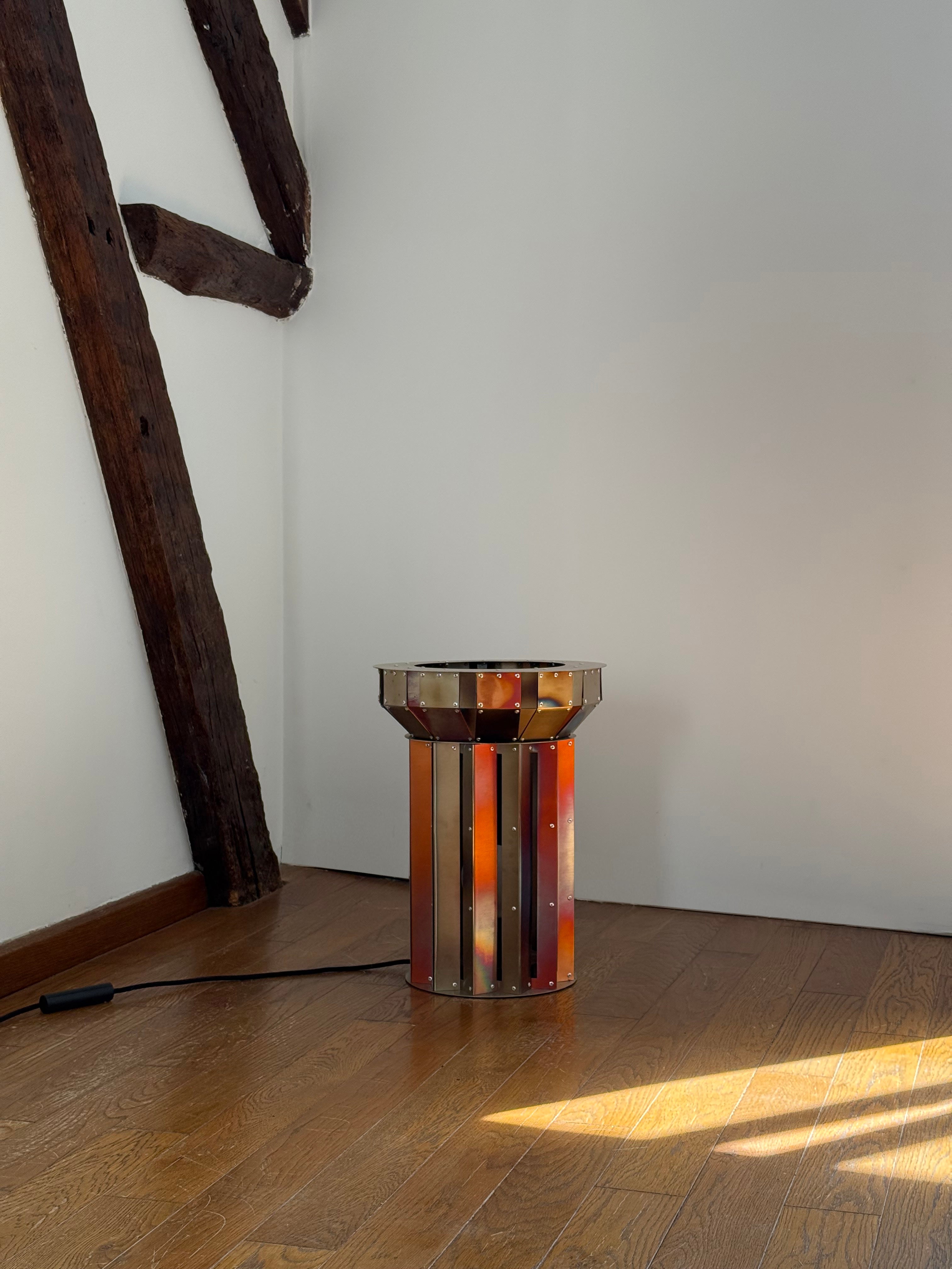 Table Lamp – Golden Ruins — close-up