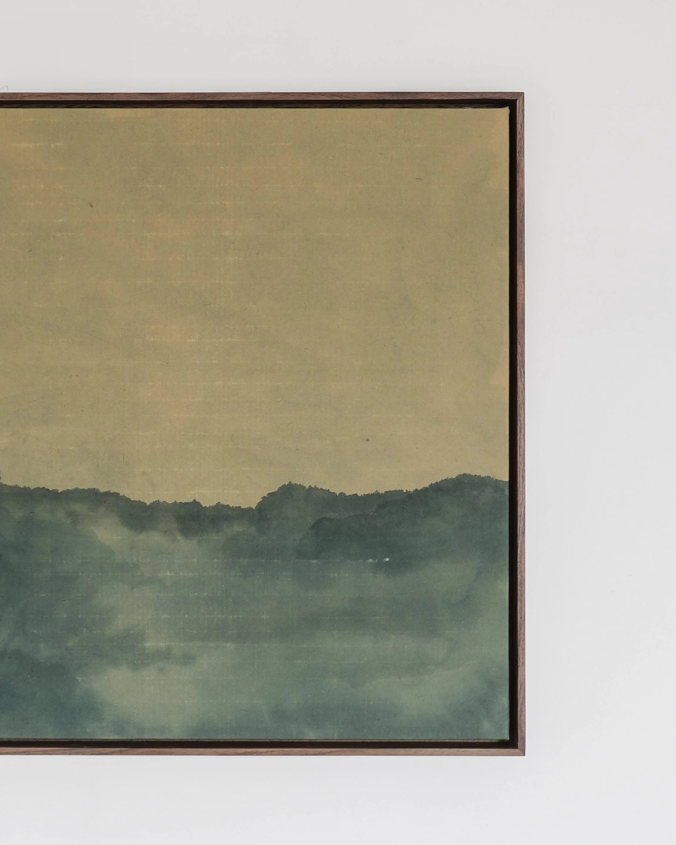 Two Days Left (2026), Painting by Aimée Adriaansen — side angle
