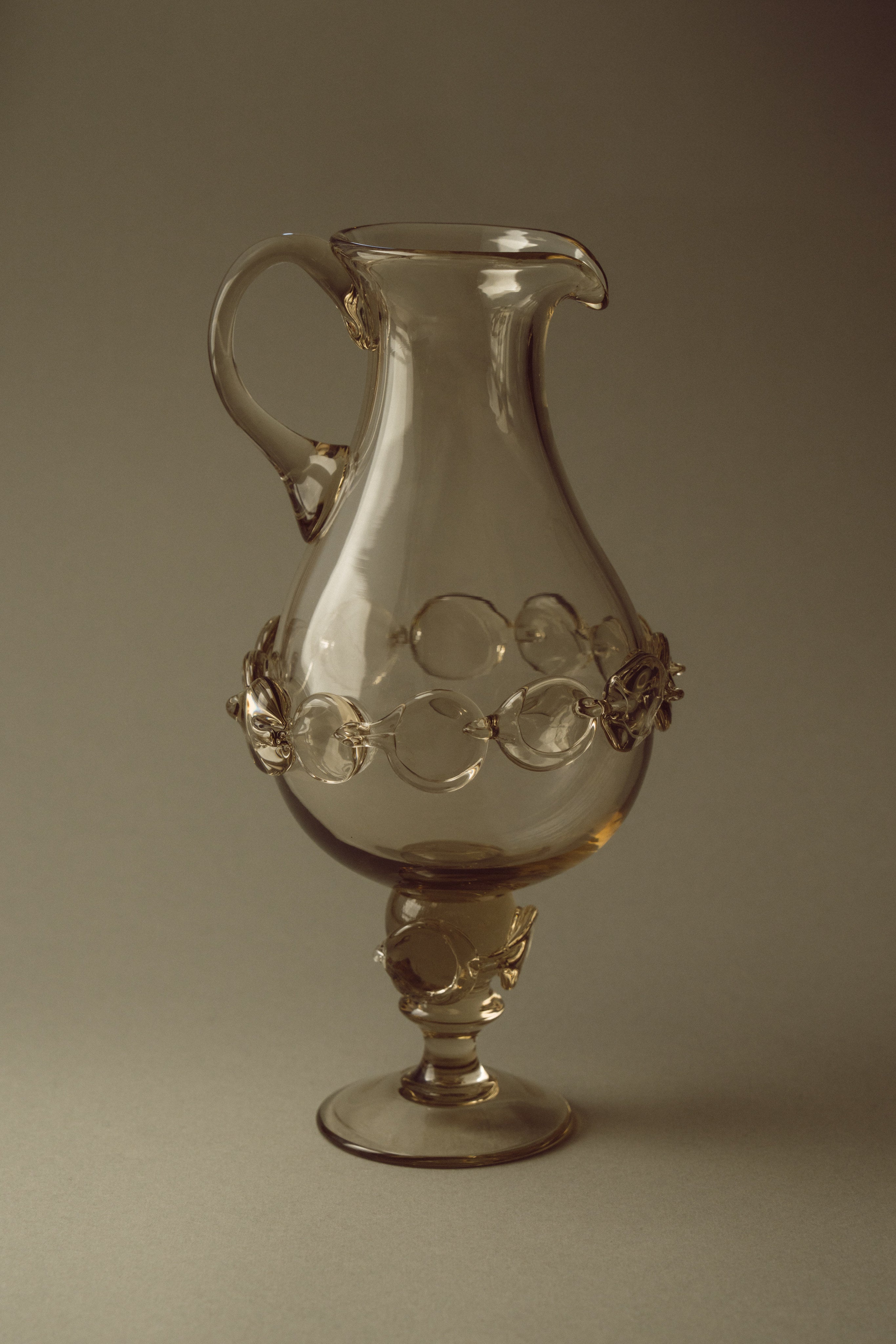 Carafes in Glass with ornaments - Mouthblown Collection — lifestyle setting