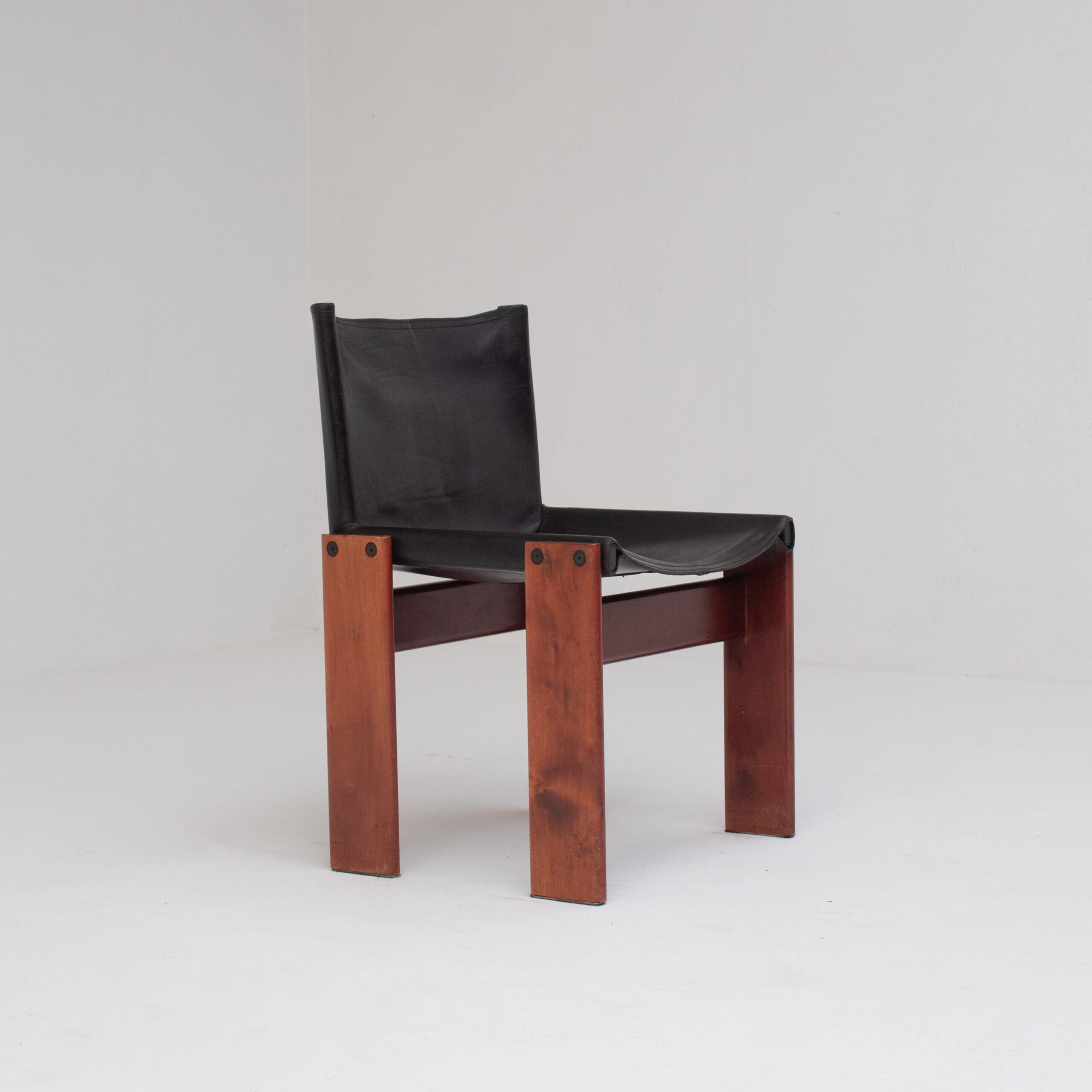 Set of 6 Monk Chairs by Afra & Tobia Scarpa for Molteni — view 10