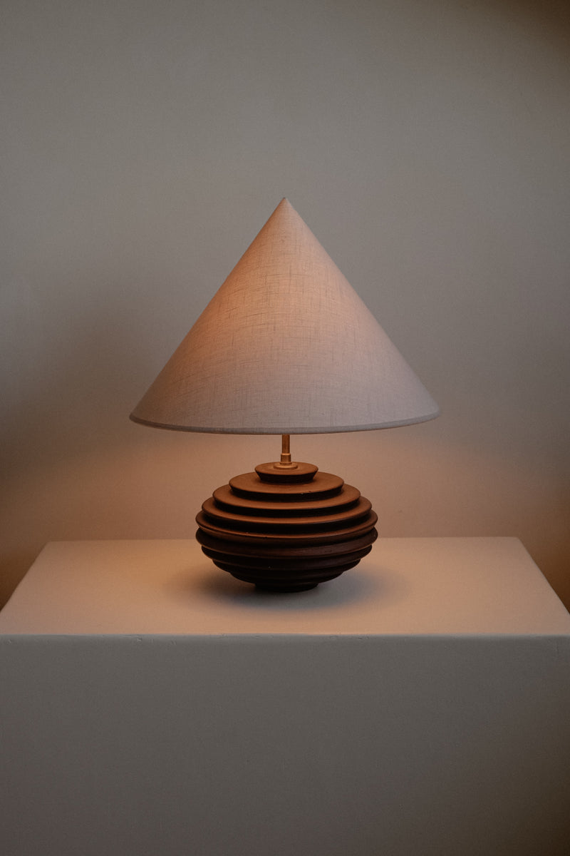 Ceramic Cone Table Lamp  by septembre studios | The Oblist
