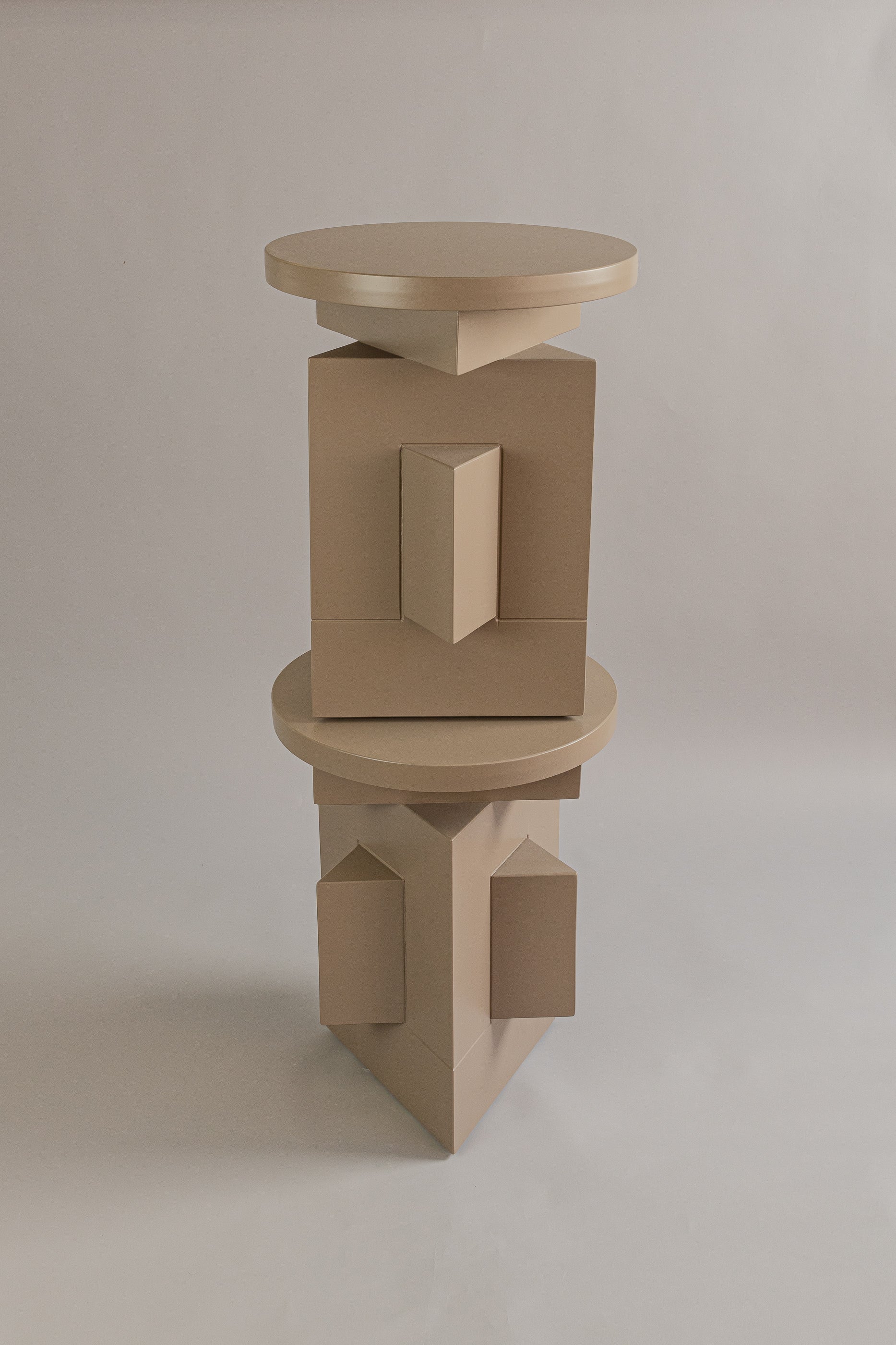 Lacquered Side Table - ASTER Series by Daniel Couttolenc, Lacquered MDF — additional view