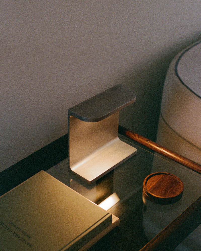 The Standard' Desk Lamp by PARCTA | The Oblist — brushed metal finish, modern design