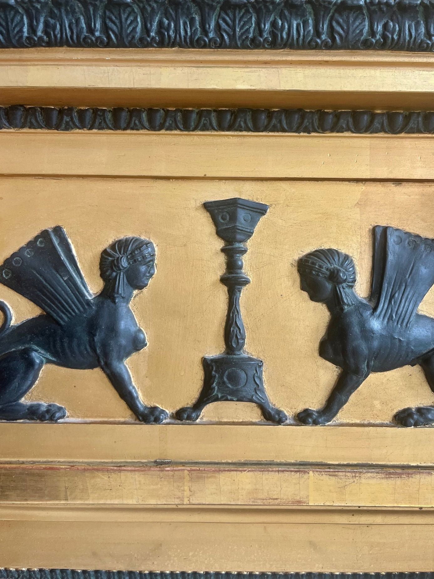 Large Gustavian Neoclassical Mirror, 1800s