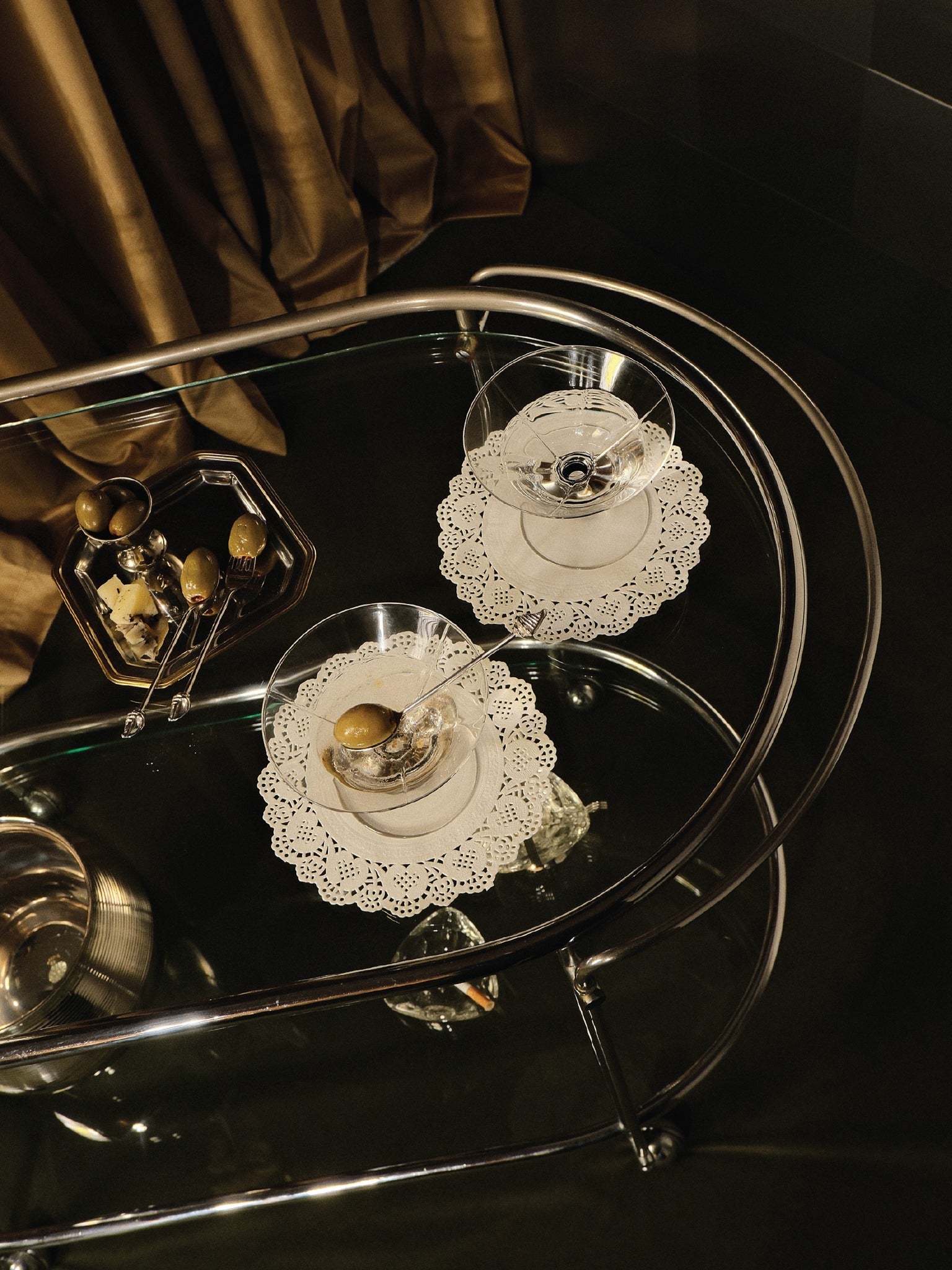 Gallotti & Radice "Riki" T52 Serving Trolley — alternate view
