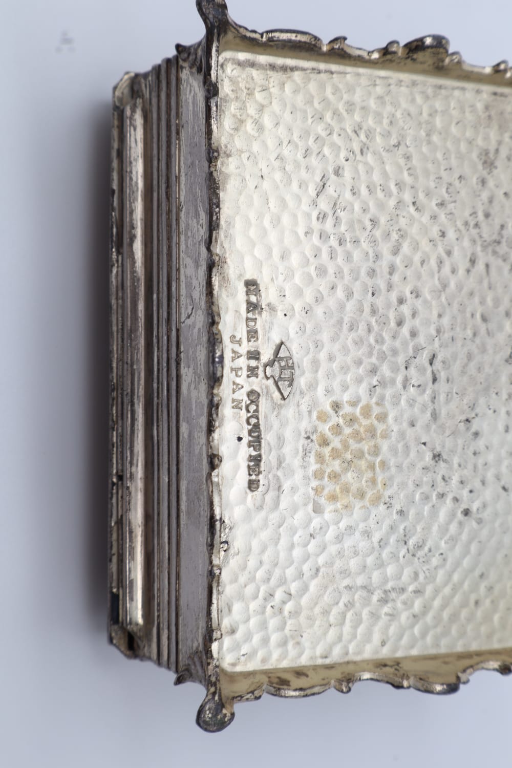 Mid-Century Repoussé Footed Box – Japan, 1945–1952 — lifestyle setting