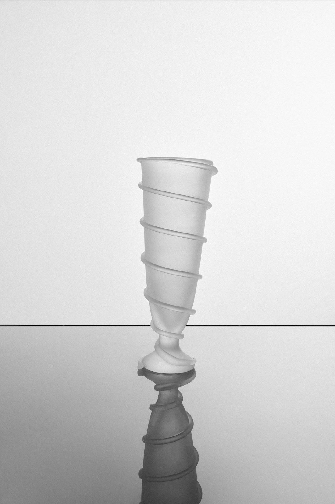 Handblown glass vase no1 by 2222Studio | The Oblist