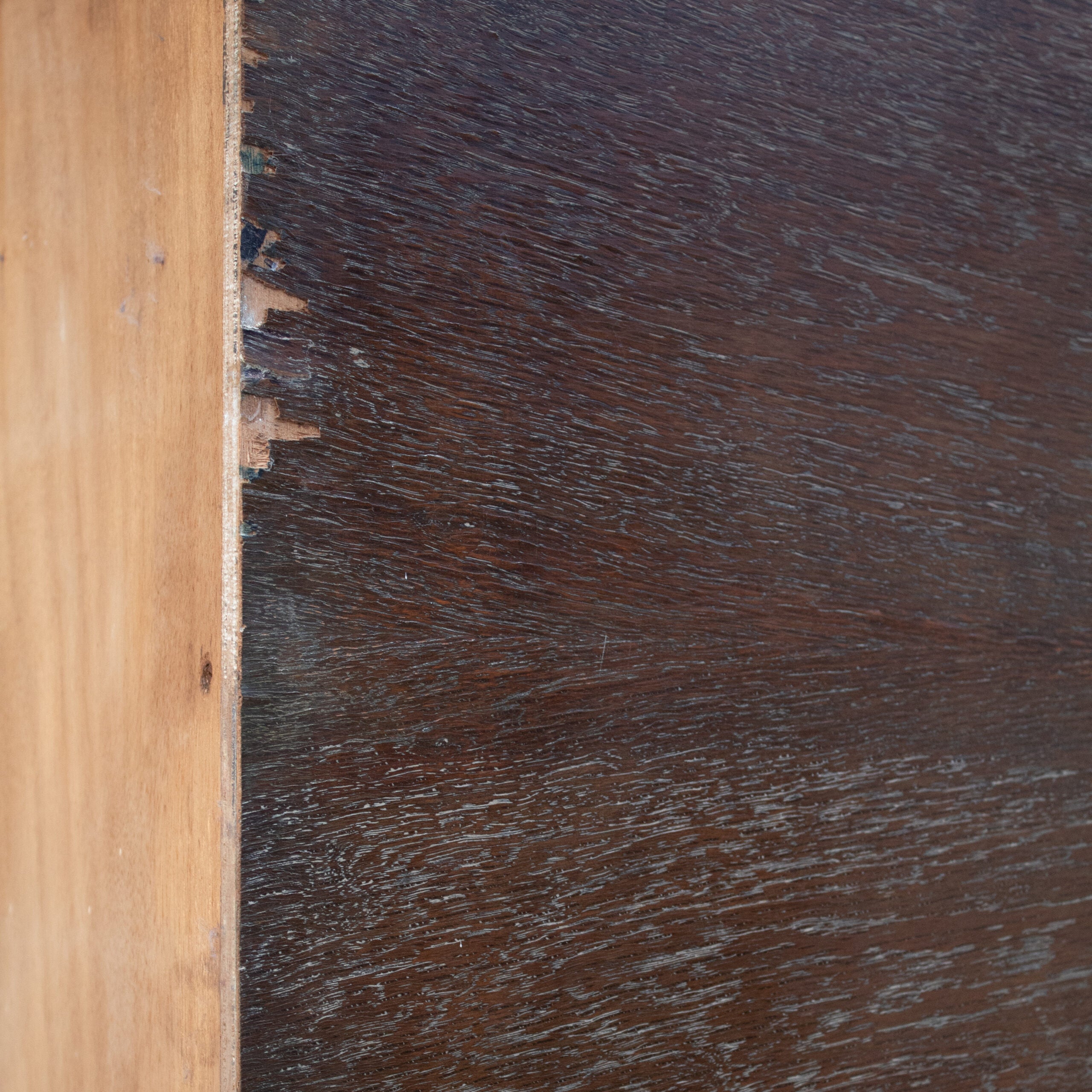 Claude Vassal Vintage Wardrobe Cabinet in Solid Oak — in context