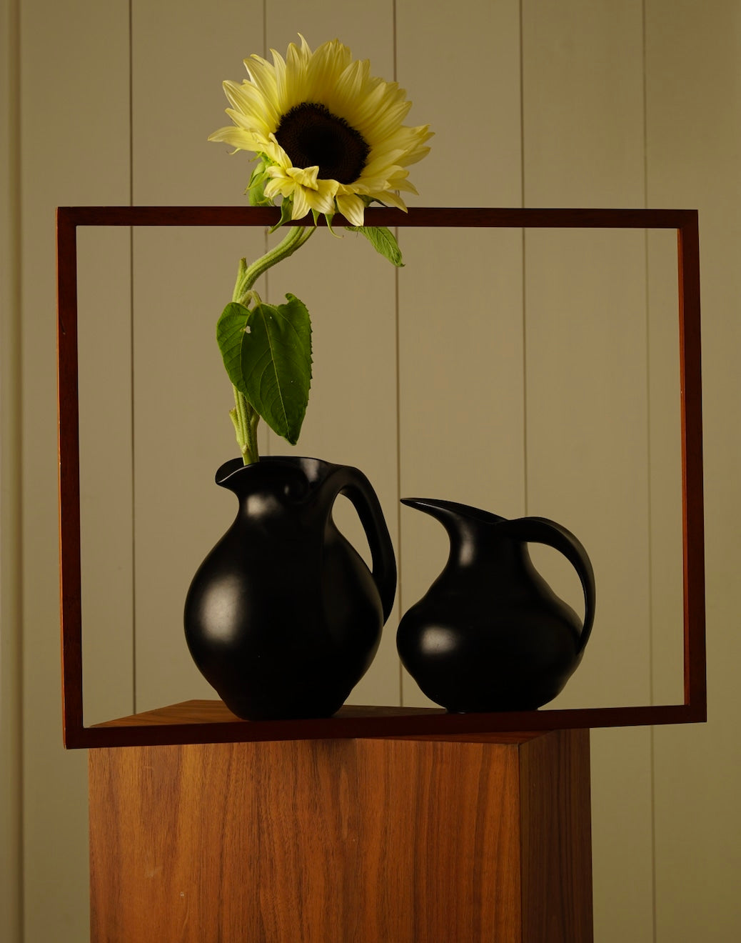 Ebony Pitcher Pair by Les Objets Amsterdam | The Oblist