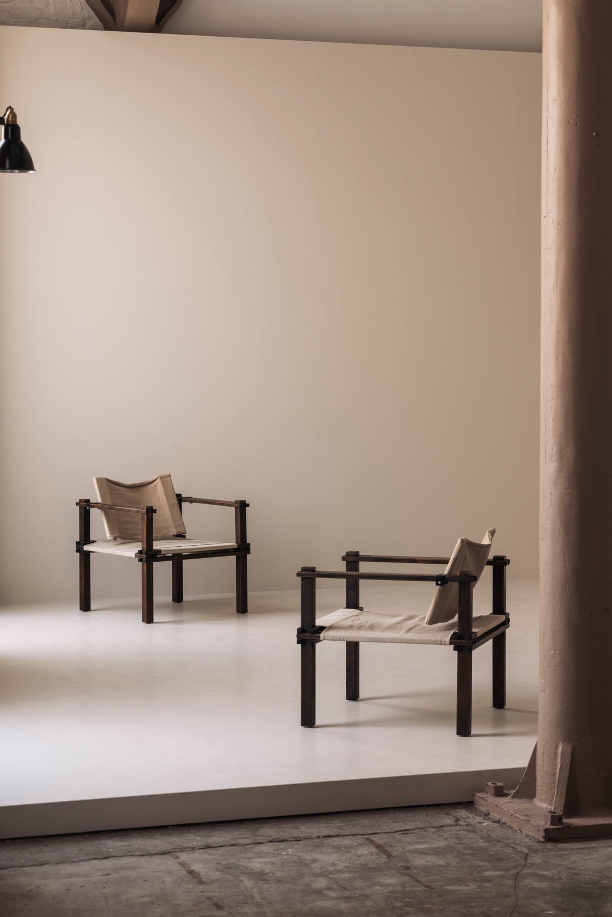 Set of Two Safari Easy Chairs by Gerd Lange for Bofinger, 1960s by Modern Living | The Oblist