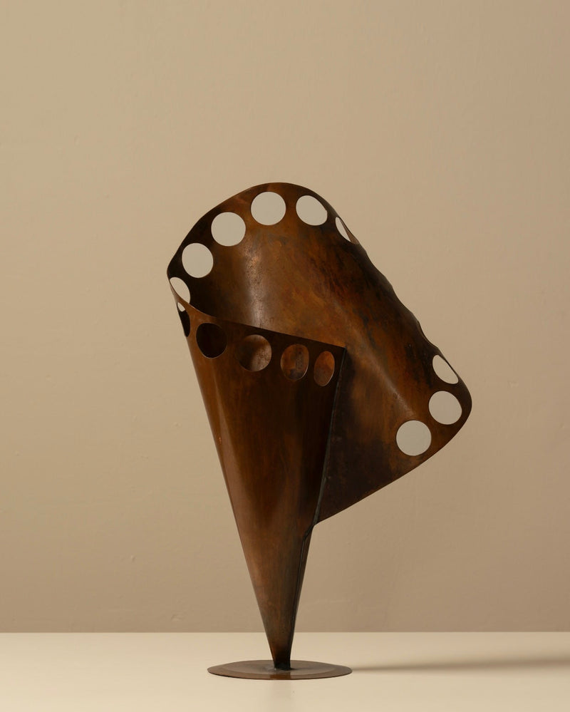 Bronze Abstract Sculpture by Les Objets Amsterdam | The Oblist — handcrafted bronze material